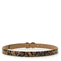 LEOPARD PRINT BELT