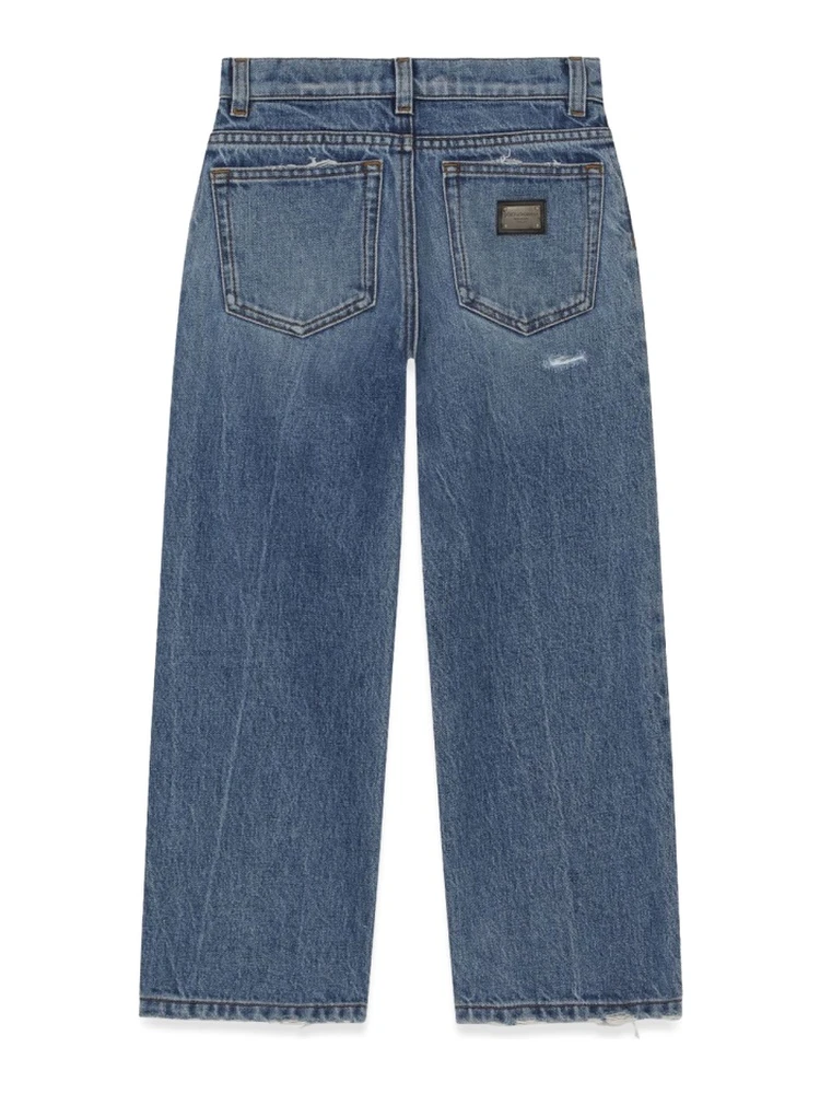 worn effect jeans alternative