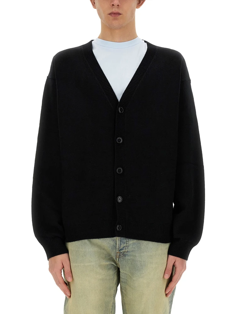 CARDIGAN WITH EMBROIDERED TIGER ACADEMY