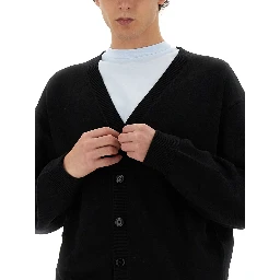 CARDIGAN WITH EMBROIDERED TIGER ACADEMY