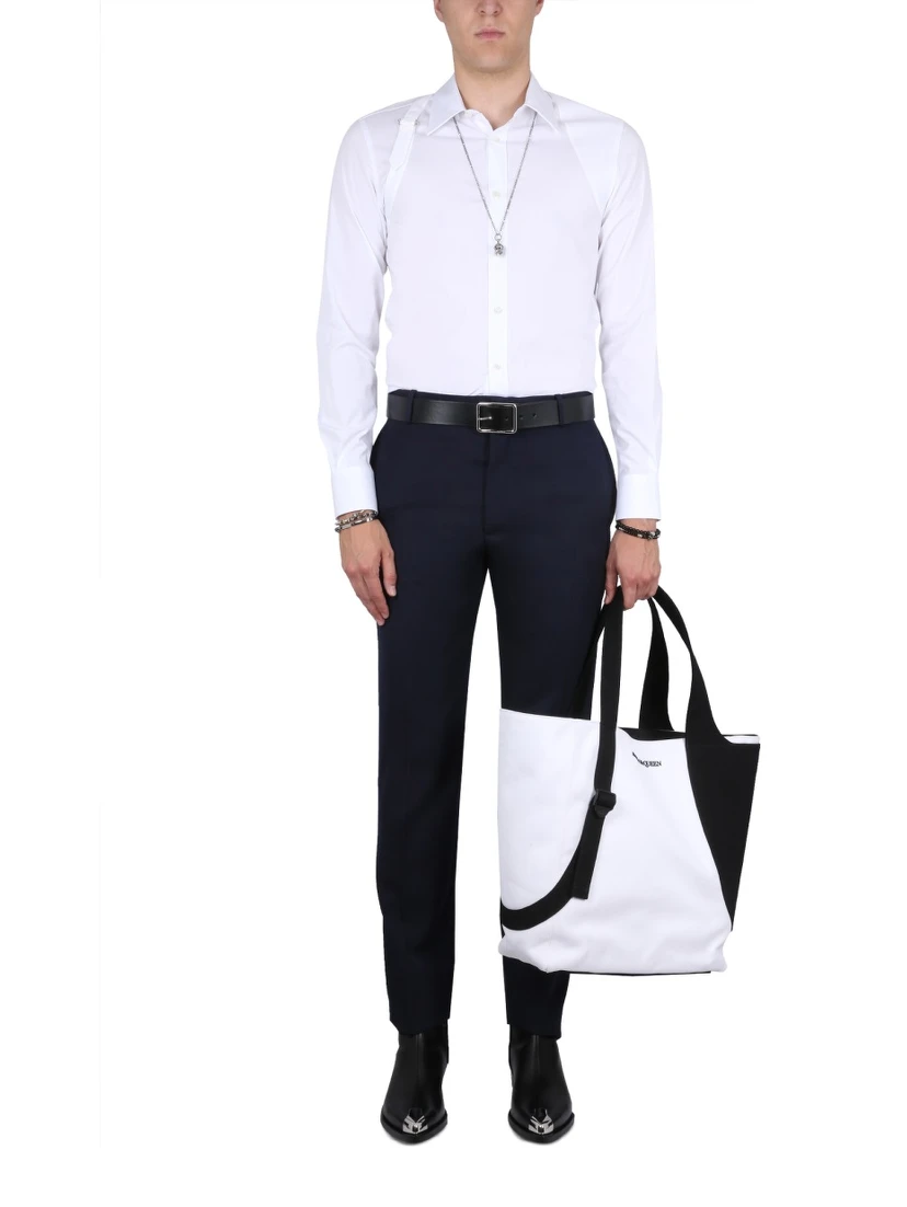 TAILORED CIGARETTE PANTS