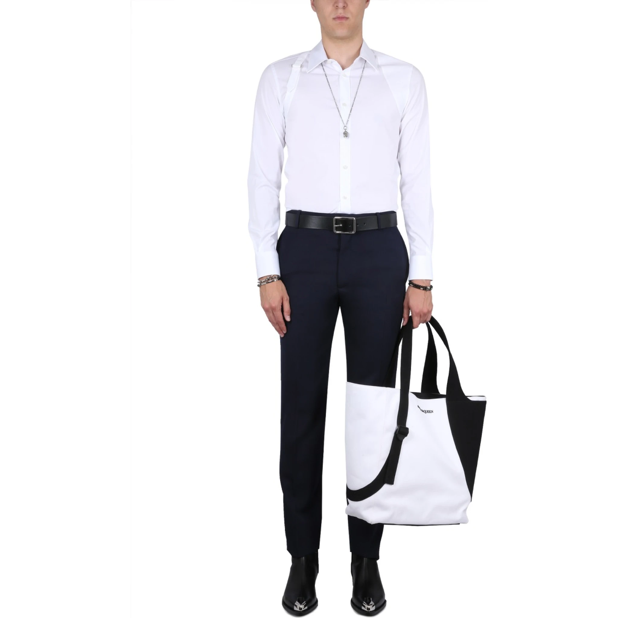 TAILORED CIGARETTE PANTS