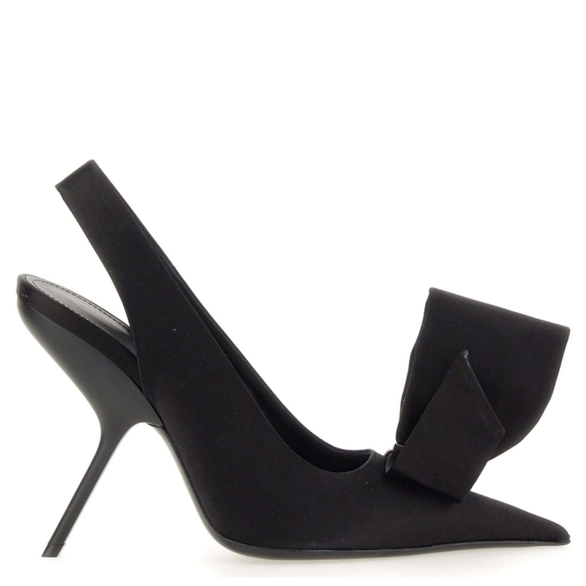 SANDAL WITH ASYMMETRICAL BOW