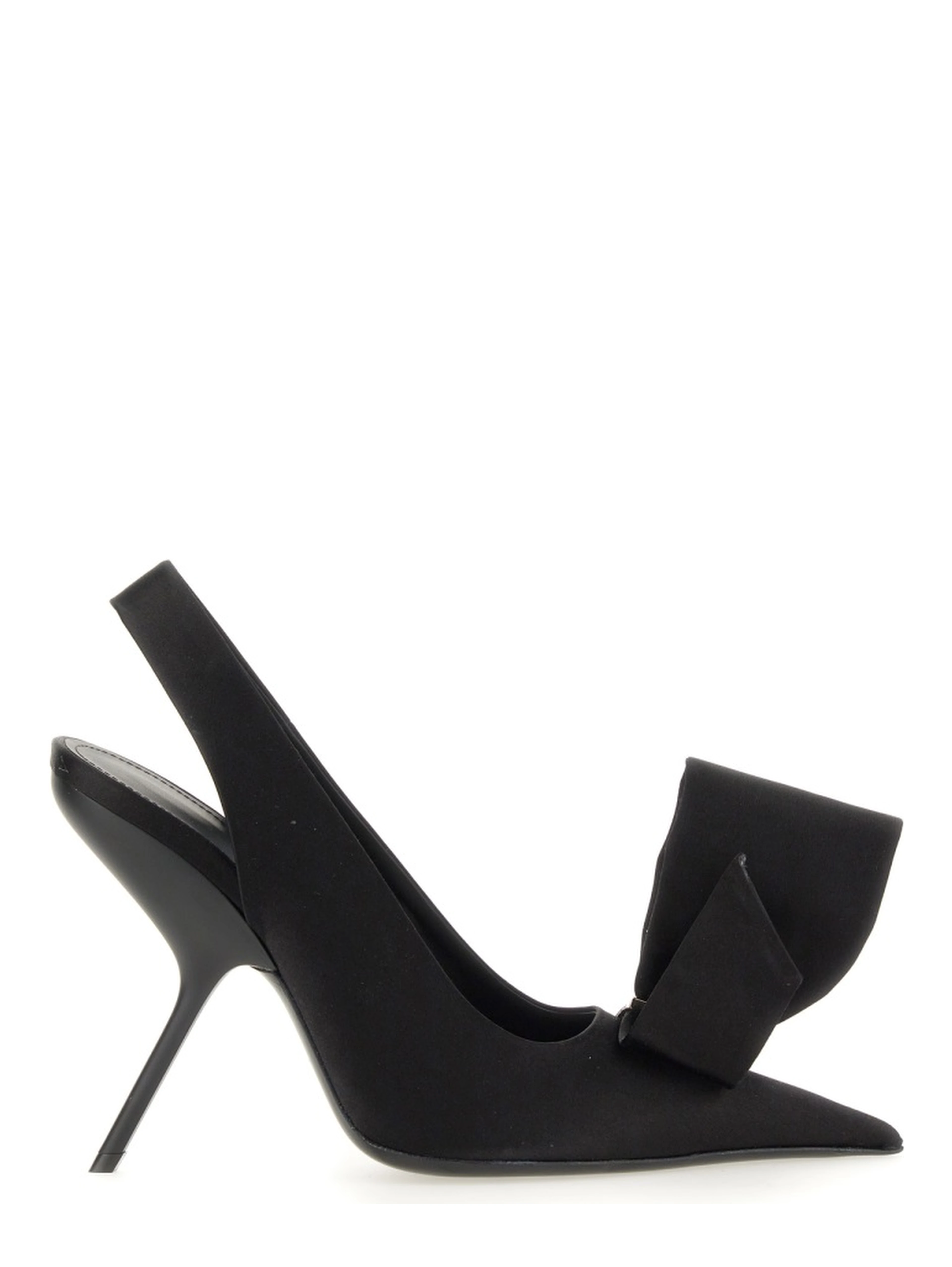 SANDAL WITH ASYMMETRICAL BOW