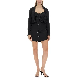 LAYERED CHEMISIER DRESS