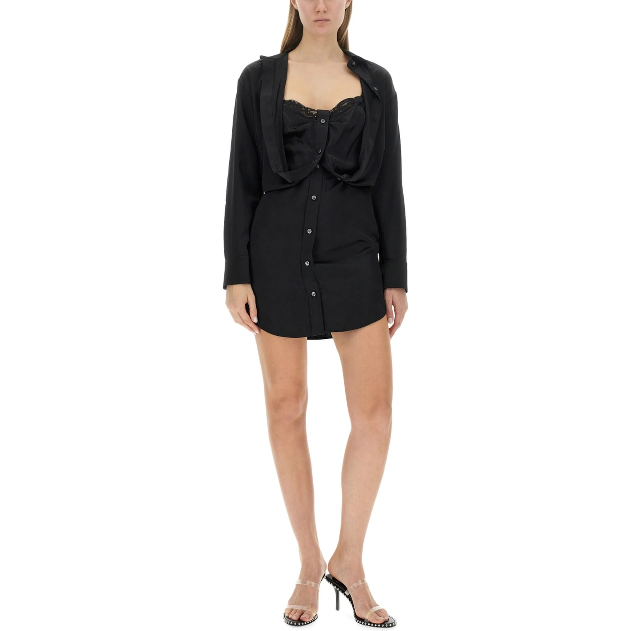 LAYERED CHEMISIER DRESS