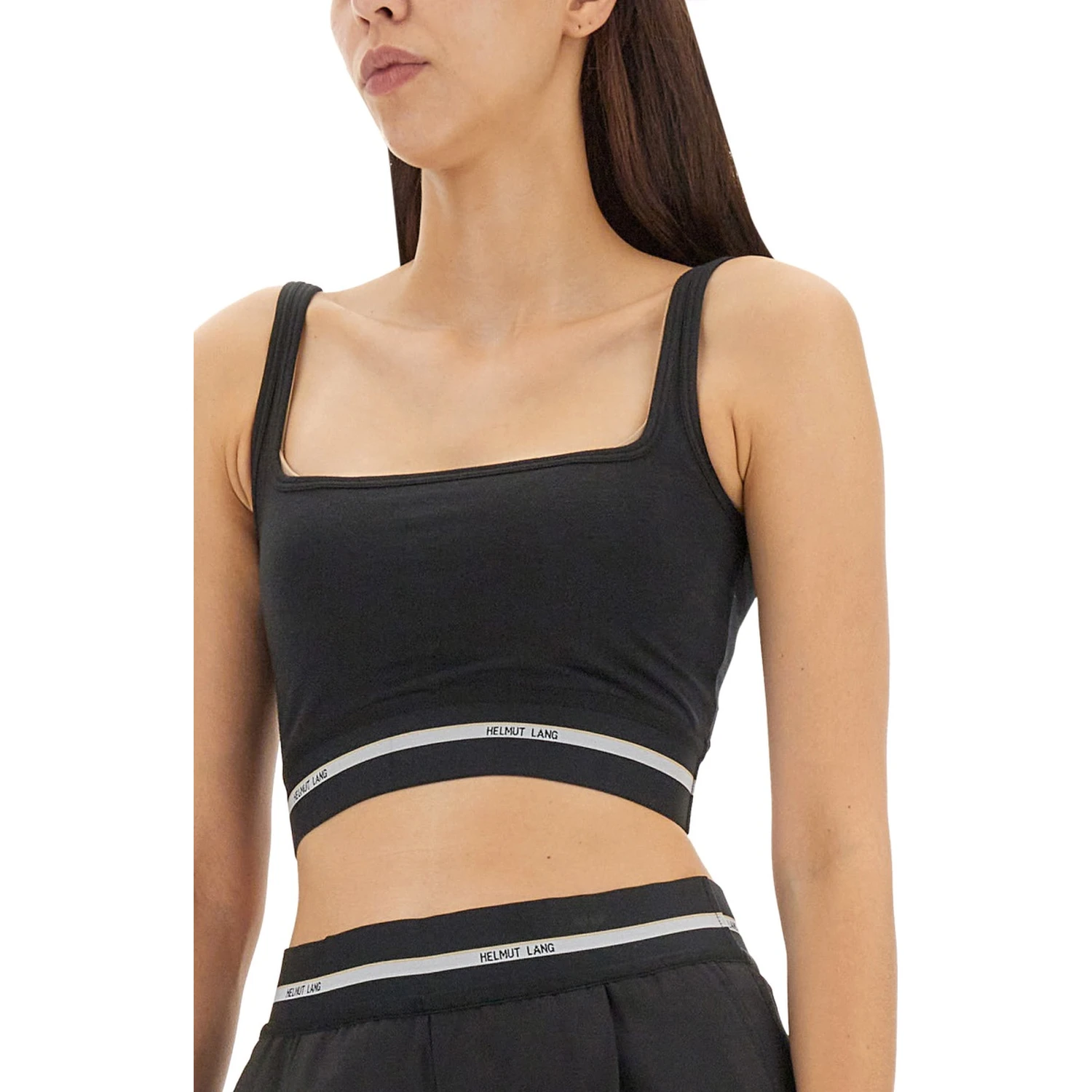 CROP TOP WITH LOGO