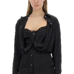 LAYERED CHEMISIER DRESS