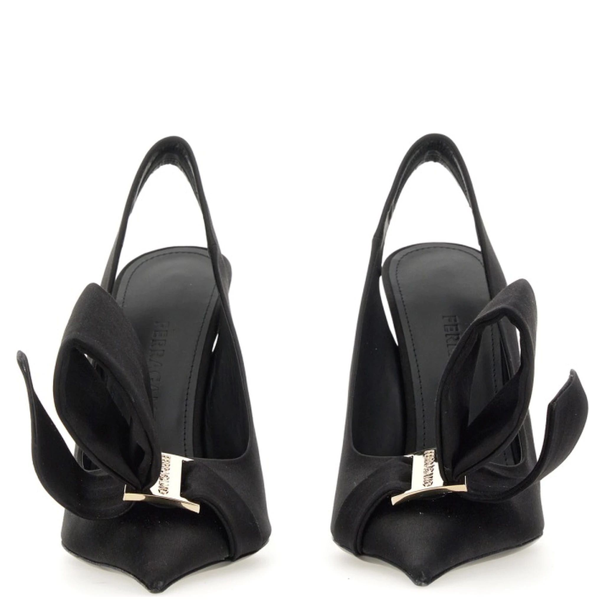 SANDAL WITH ASYMMETRICAL BOW