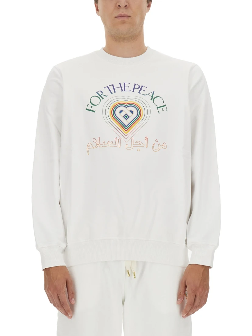 SWEATSHIRT WITH LOGO