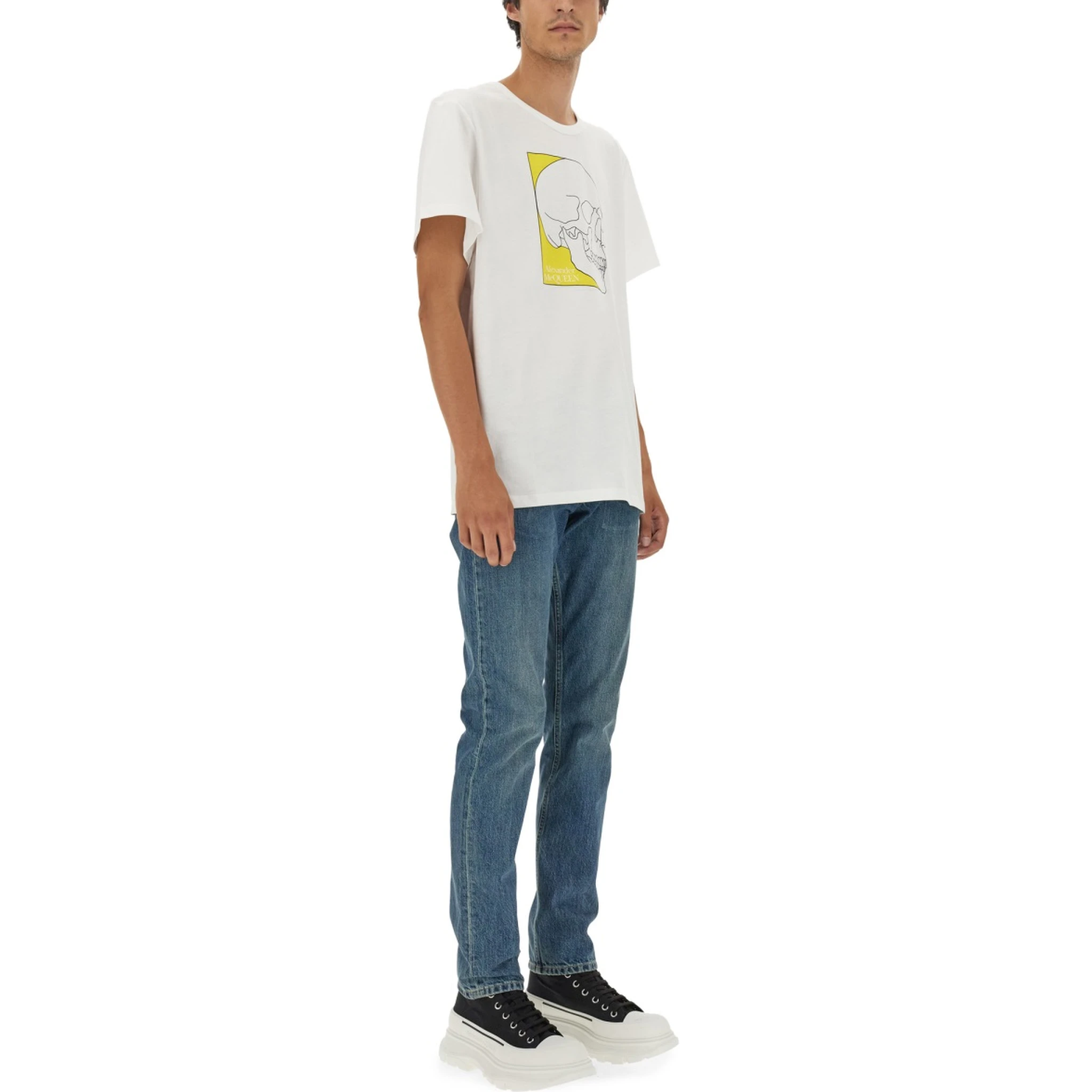 SKULL PRINT T-SHIRT