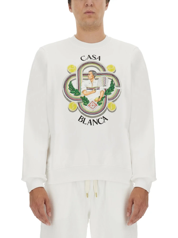 SWEATSHIRT WITH LOGO