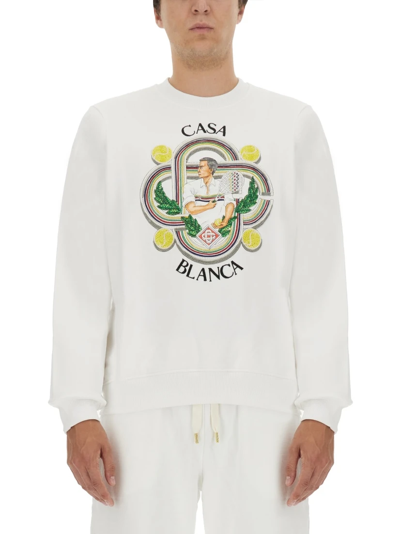 SWEATSHIRT WITH LOGO