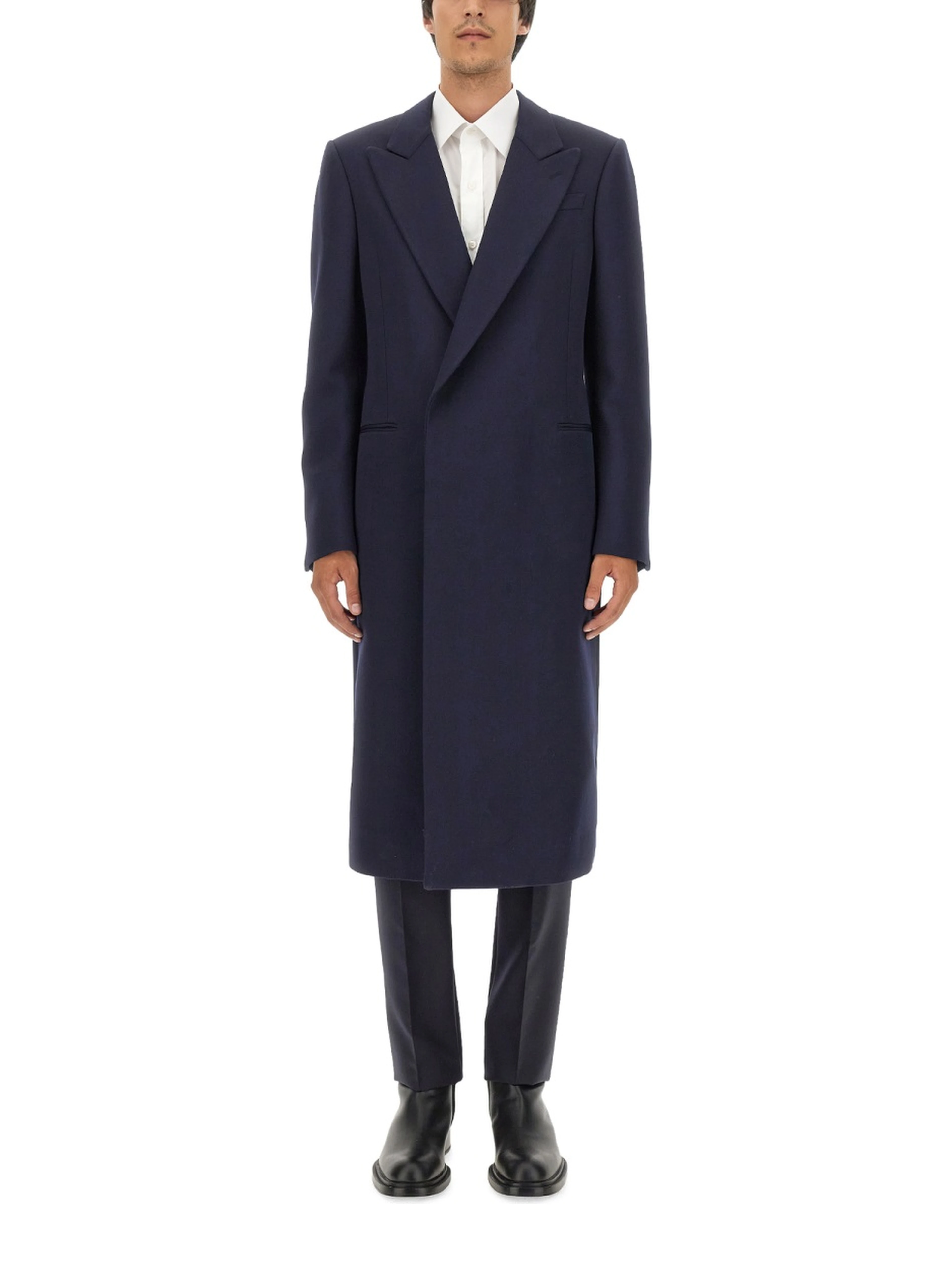 DOUBLE-BREASTED COAT