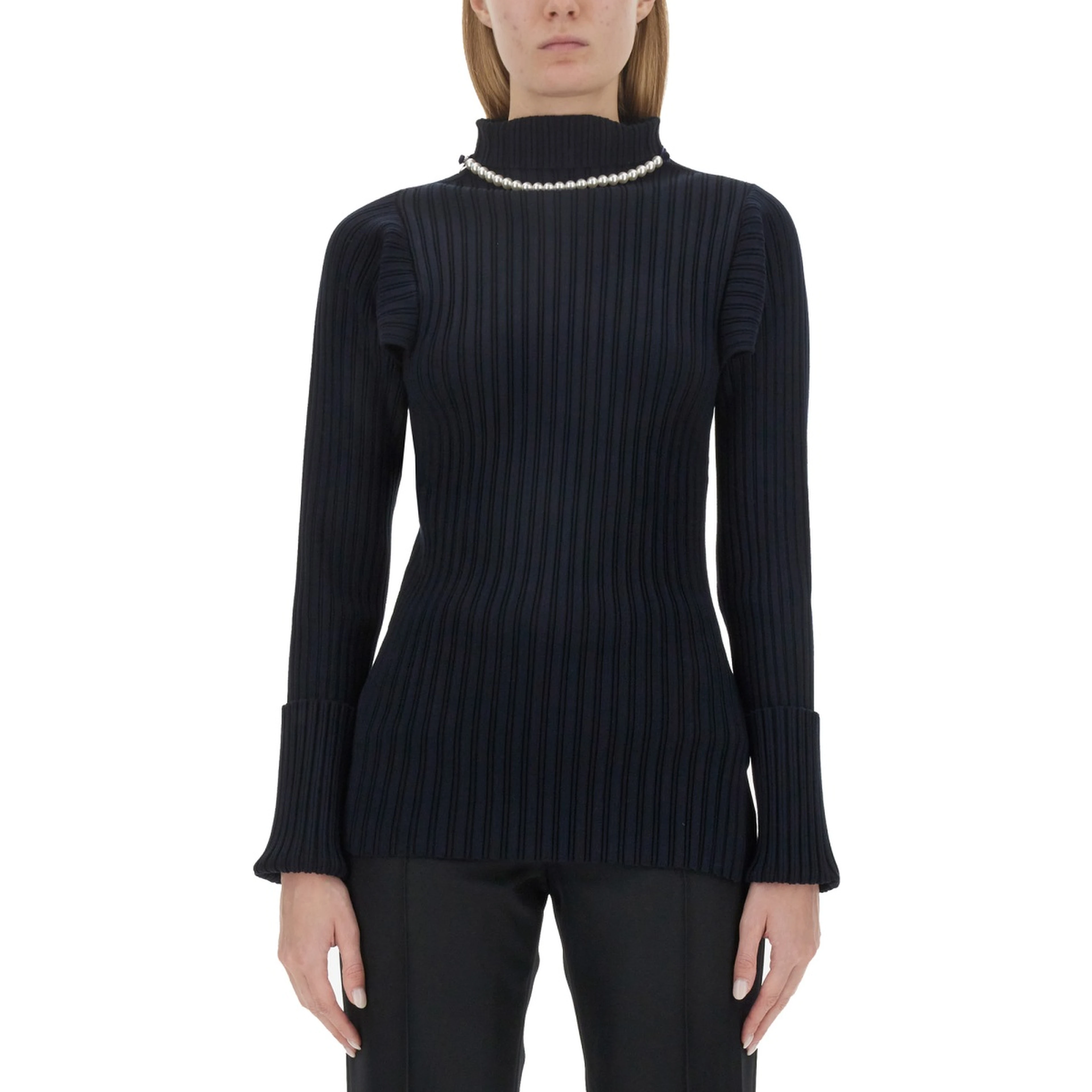RIBBED STRETCH KNIT