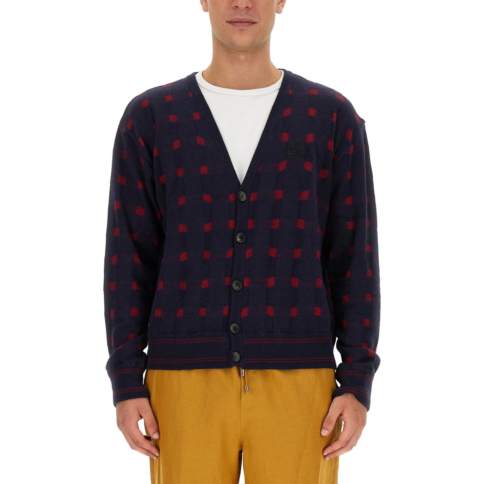 V-NECK CARDIGAN