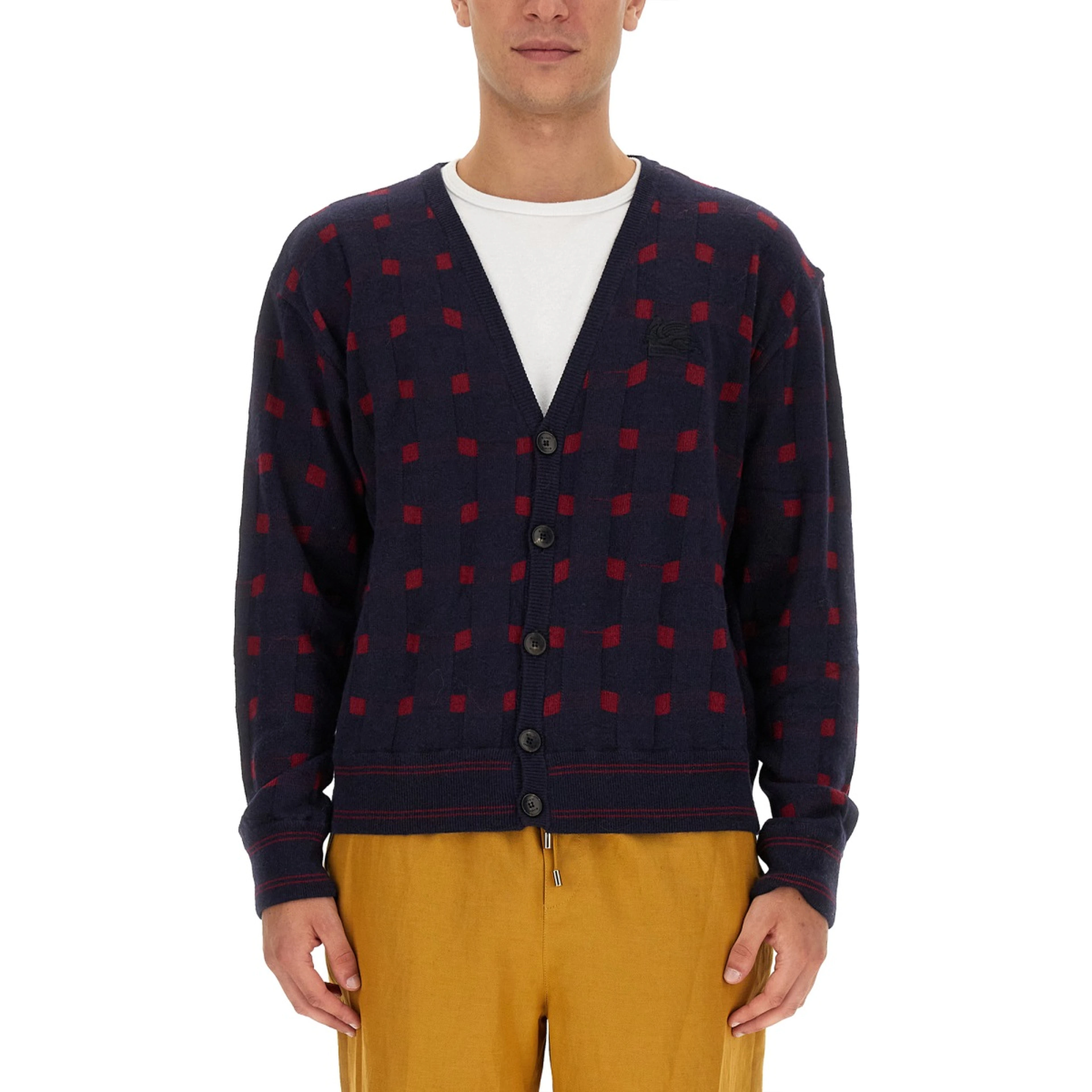 V-NECK CARDIGAN
