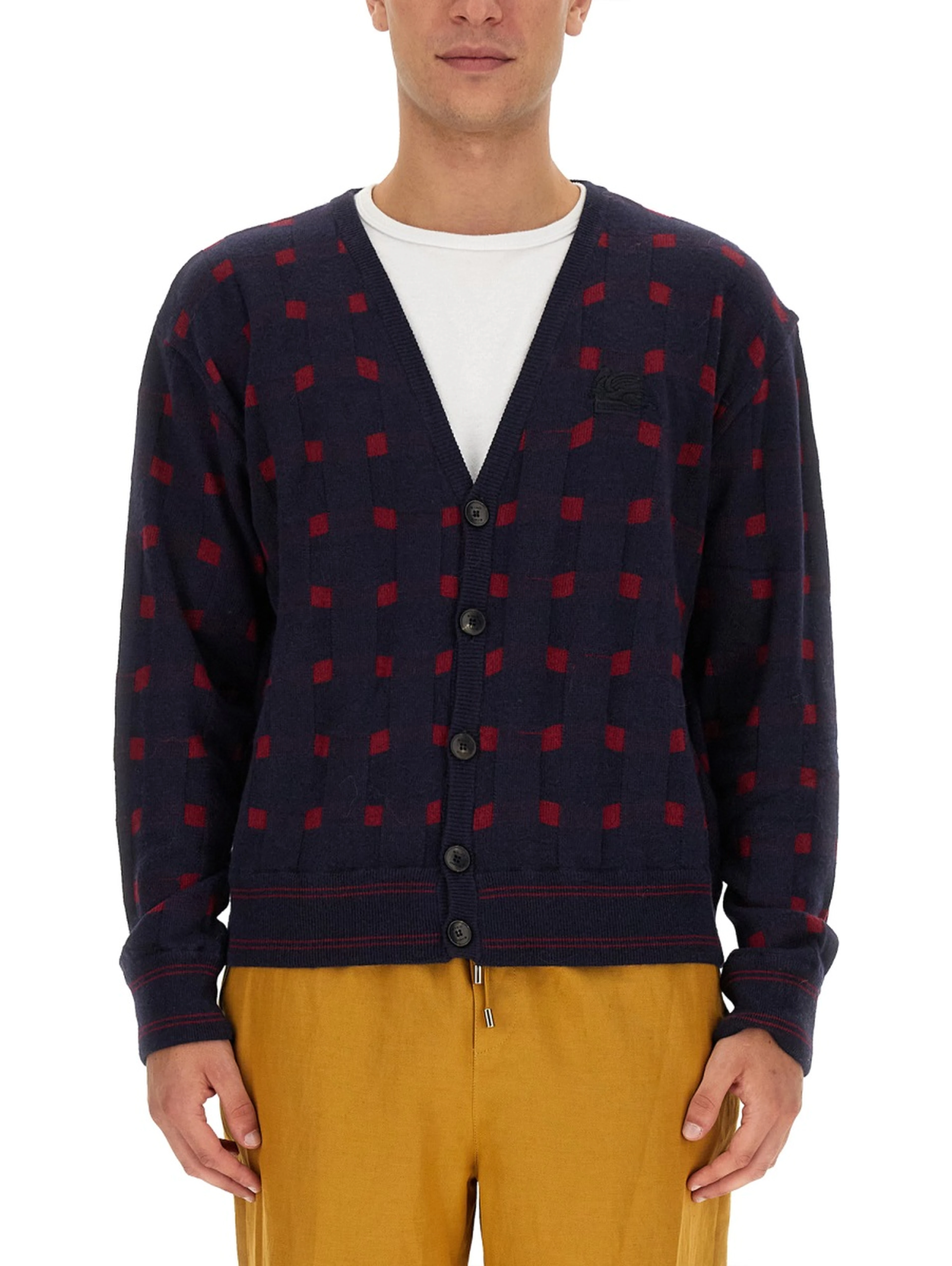 V-NECK CARDIGAN