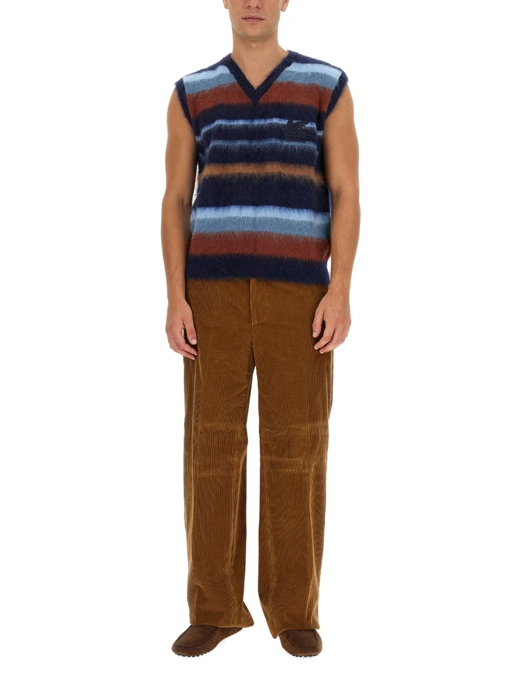 VEST WITH STRIPE PATTERN alternative