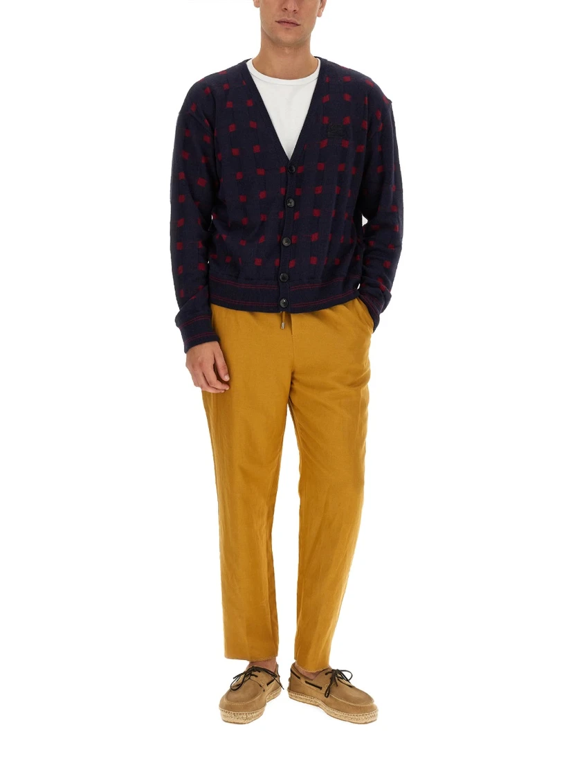 V-NECK CARDIGAN