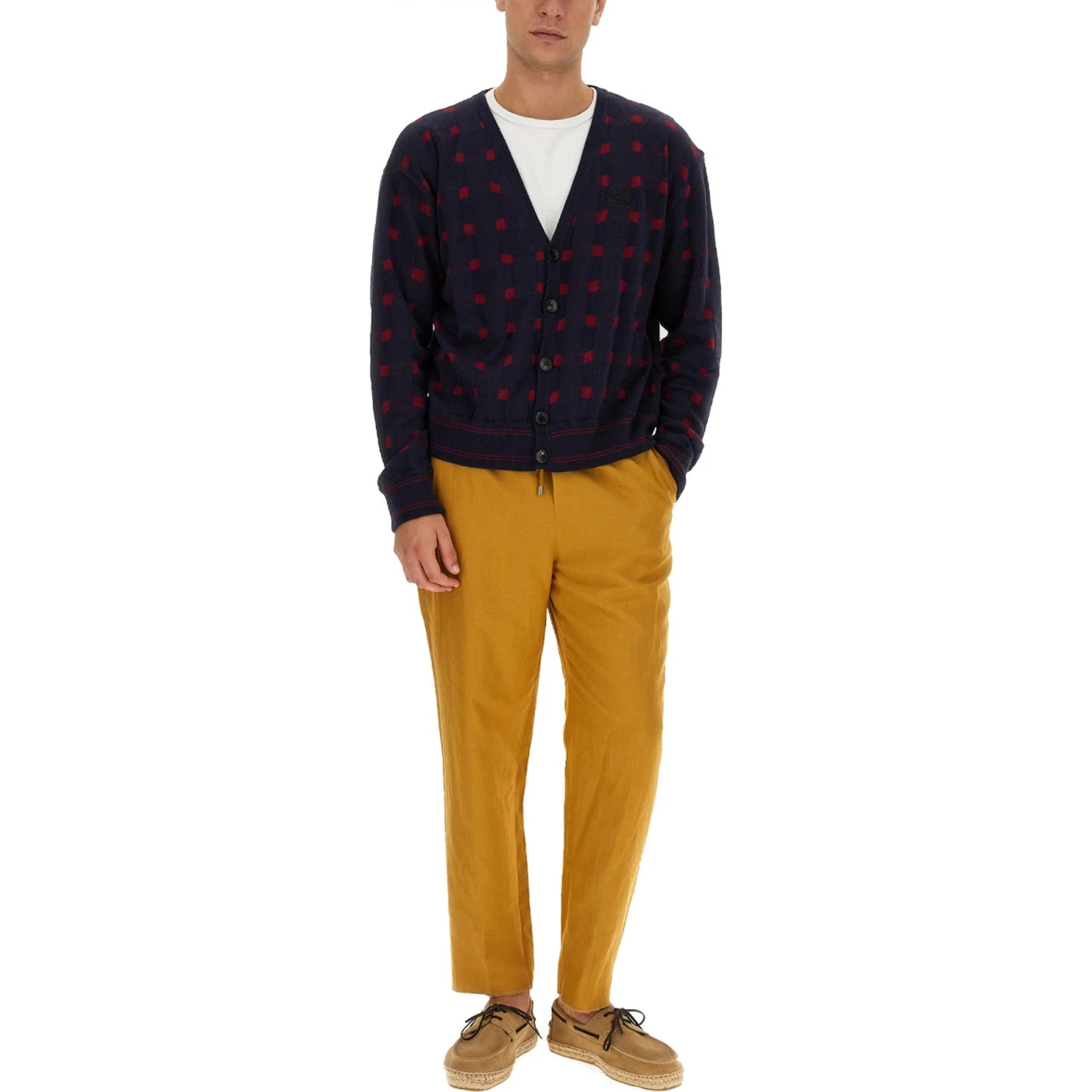 V-NECK CARDIGAN