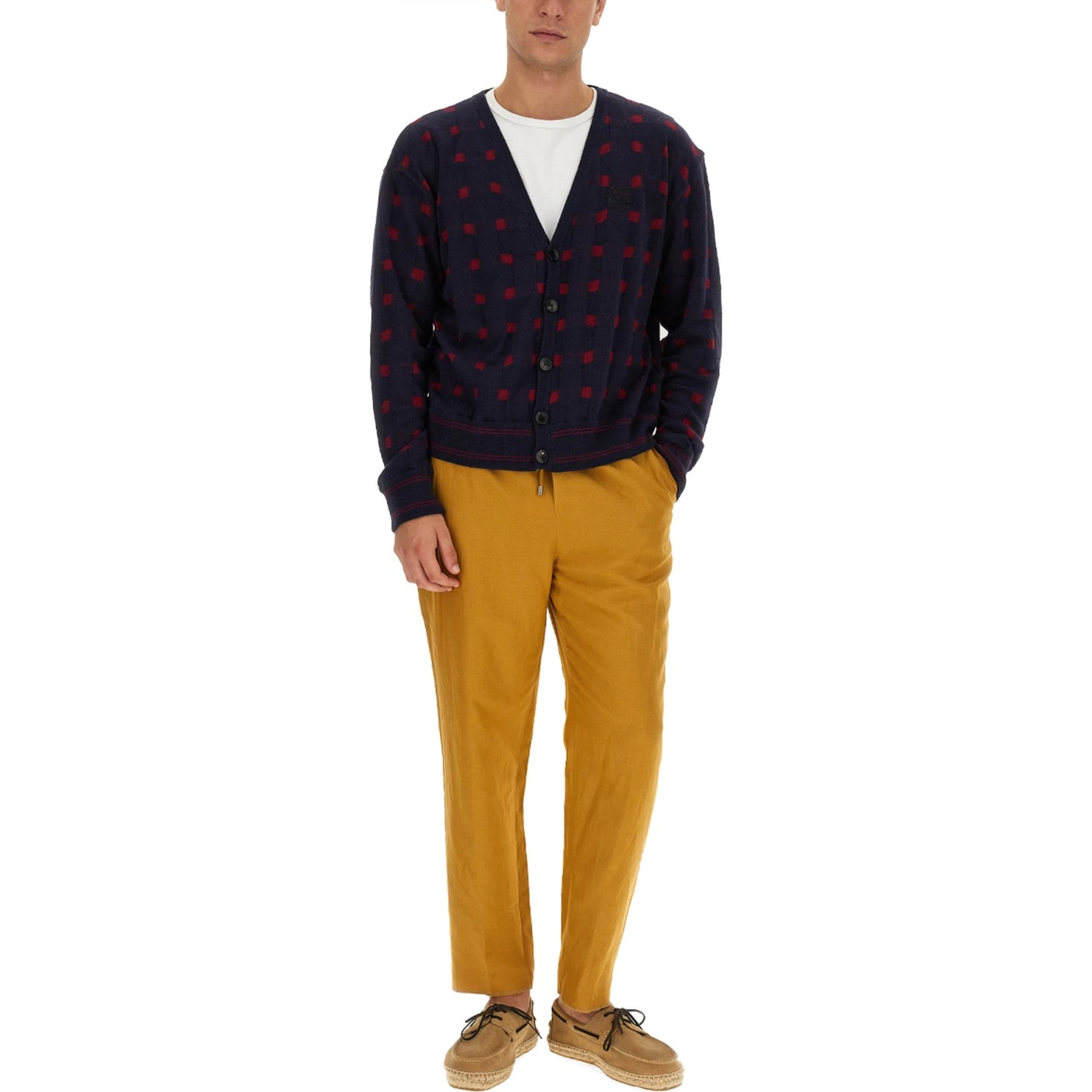 V-NECK CARDIGAN