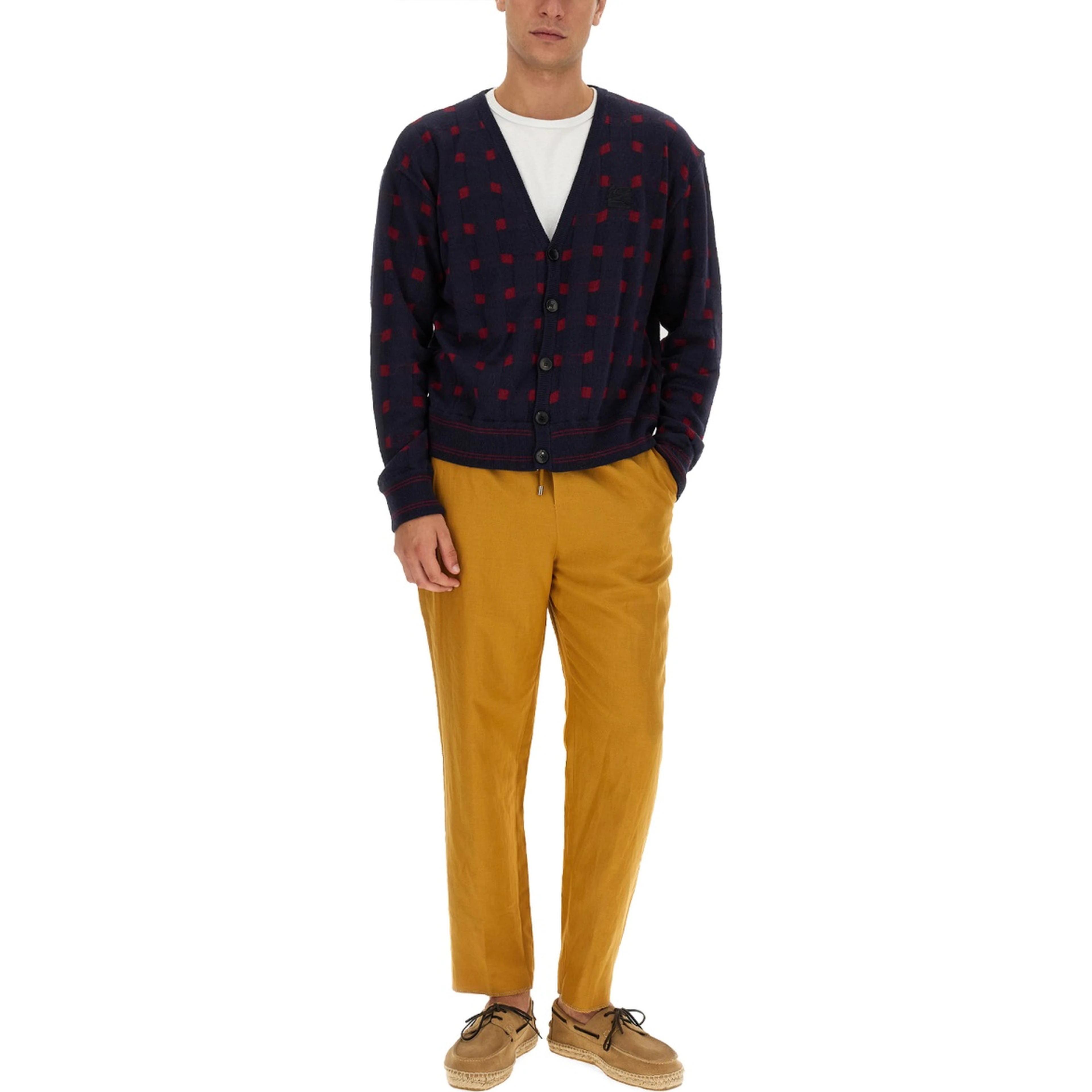 V-NECK CARDIGAN