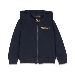 medusa zipper hoodie