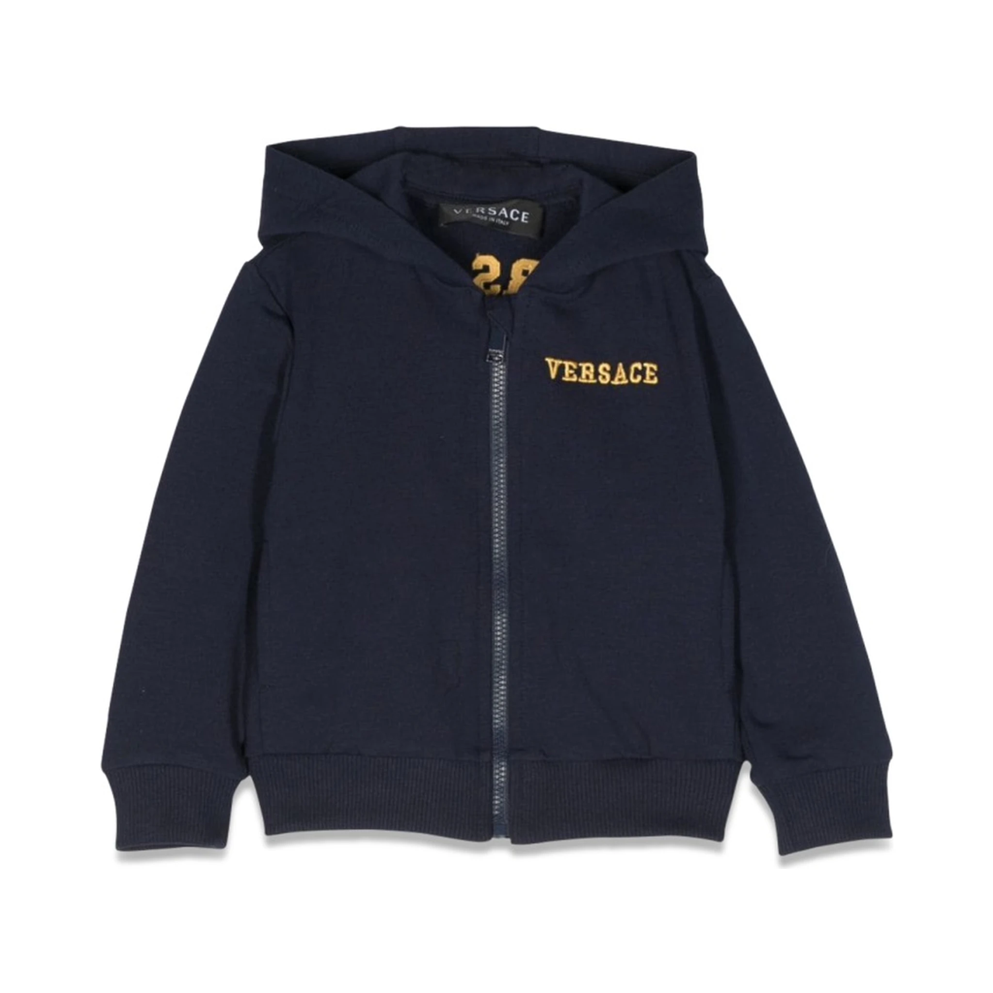 medusa zipper hoodie