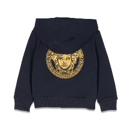 medusa zipper hoodie