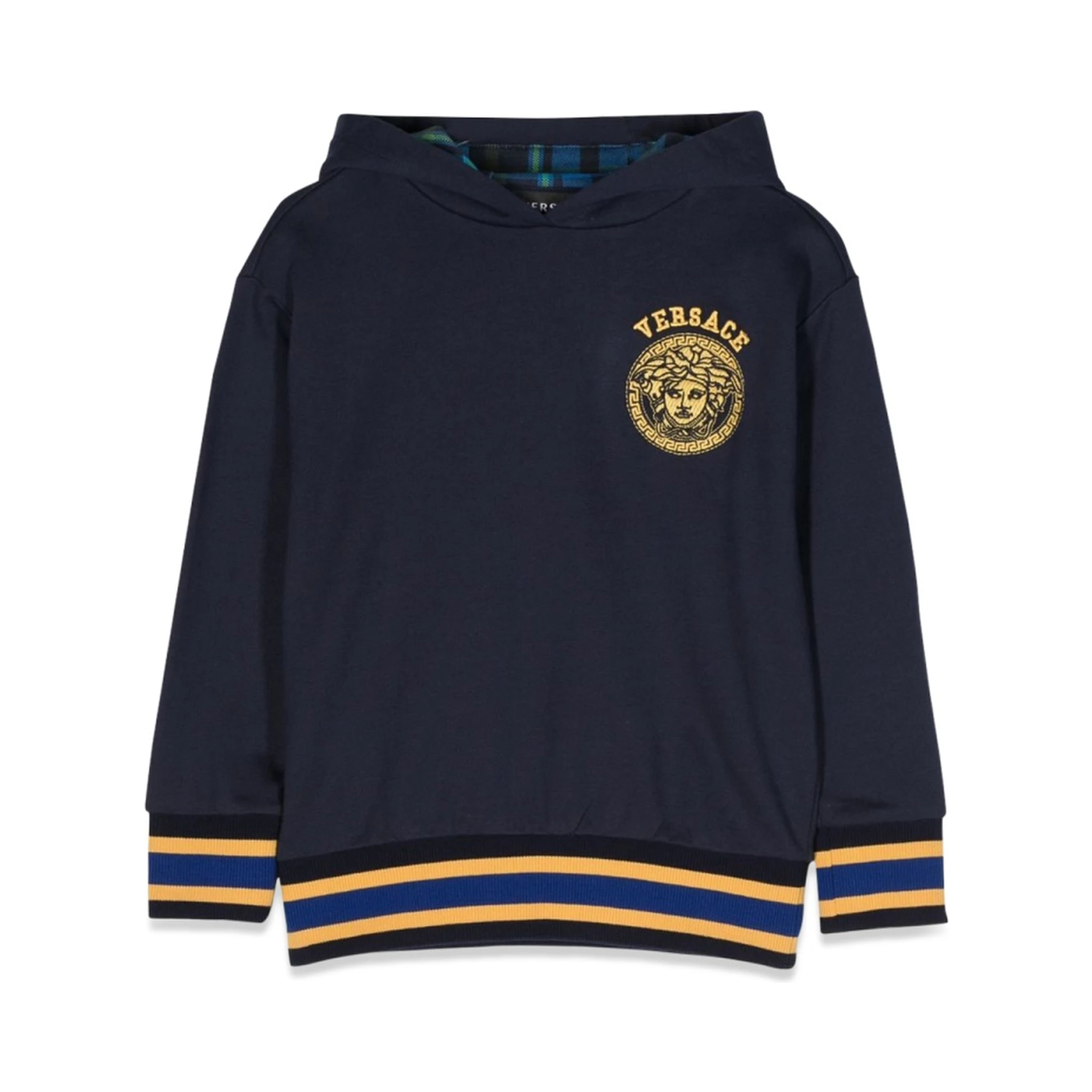 jellyfish sweatshirt inside tartan