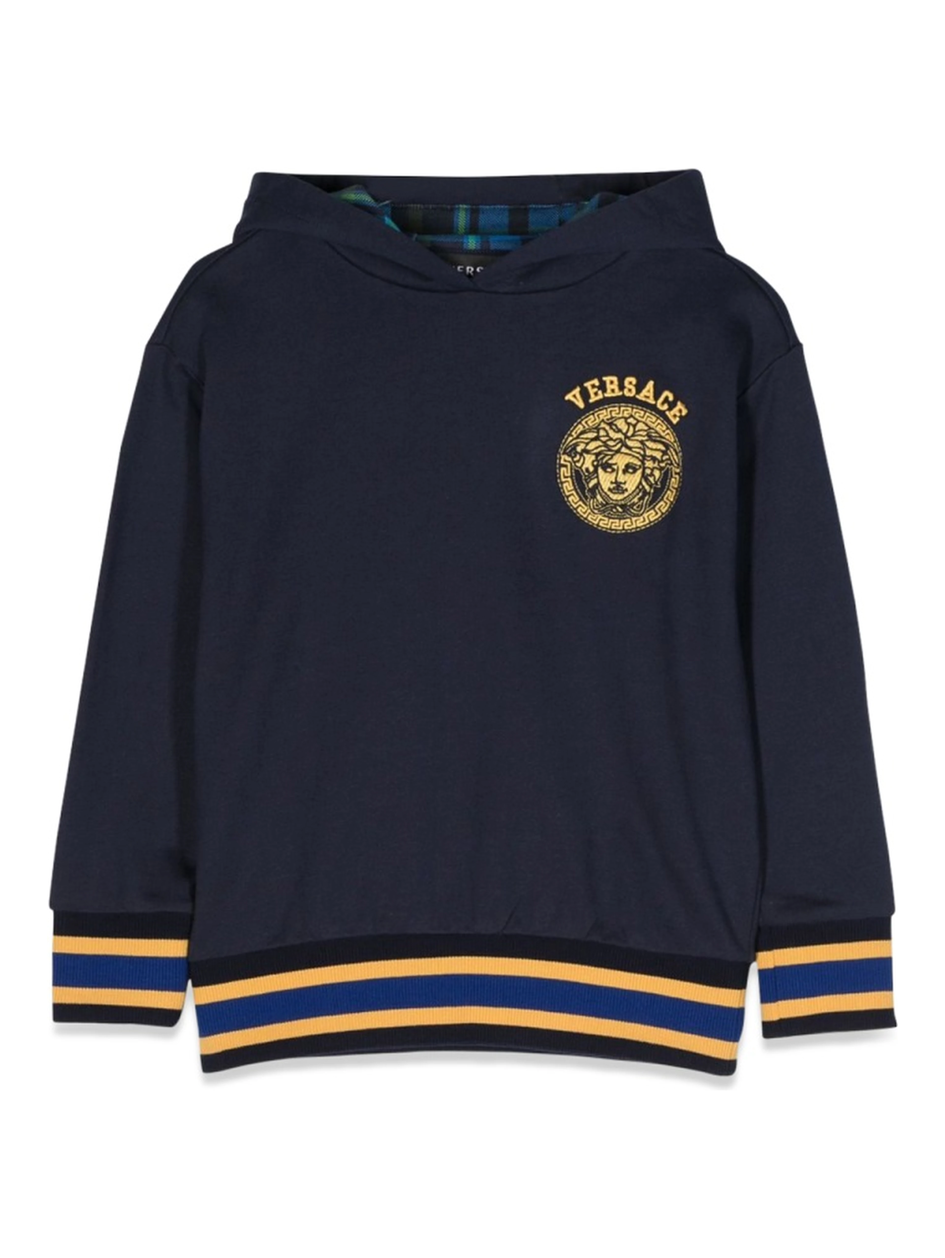 jellyfish sweatshirt inside tartan