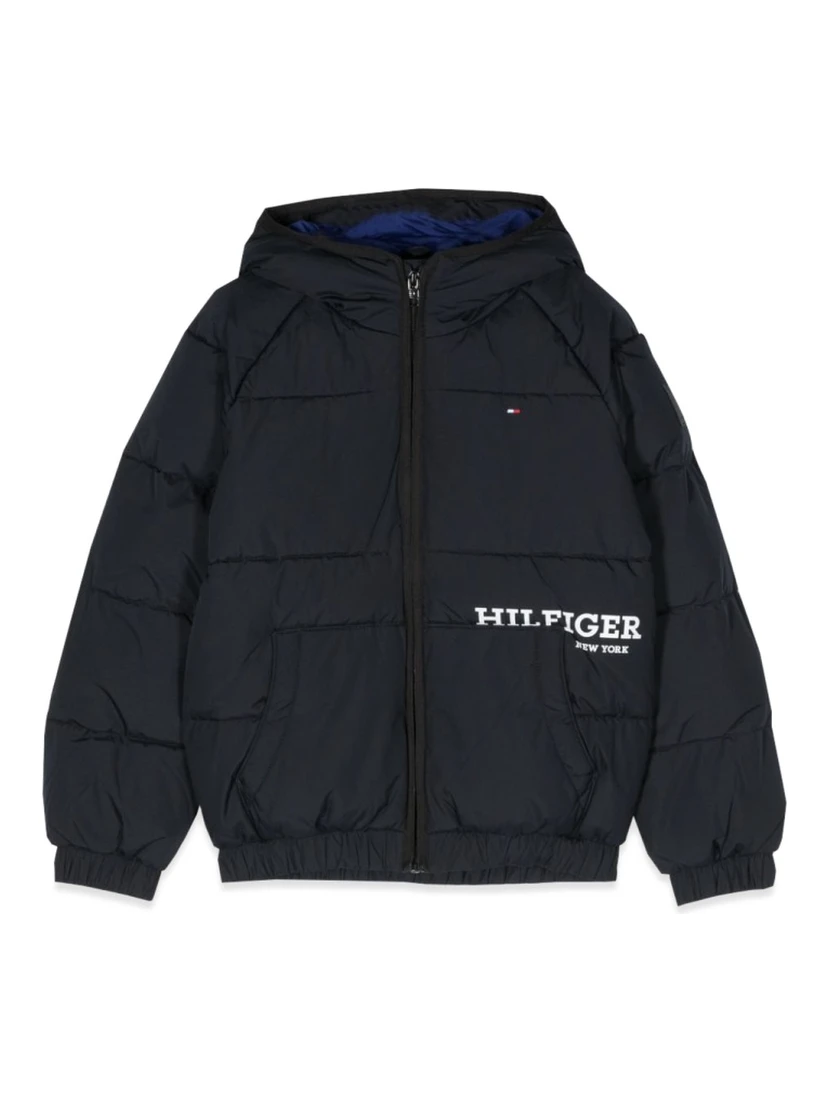 logo padded jacket