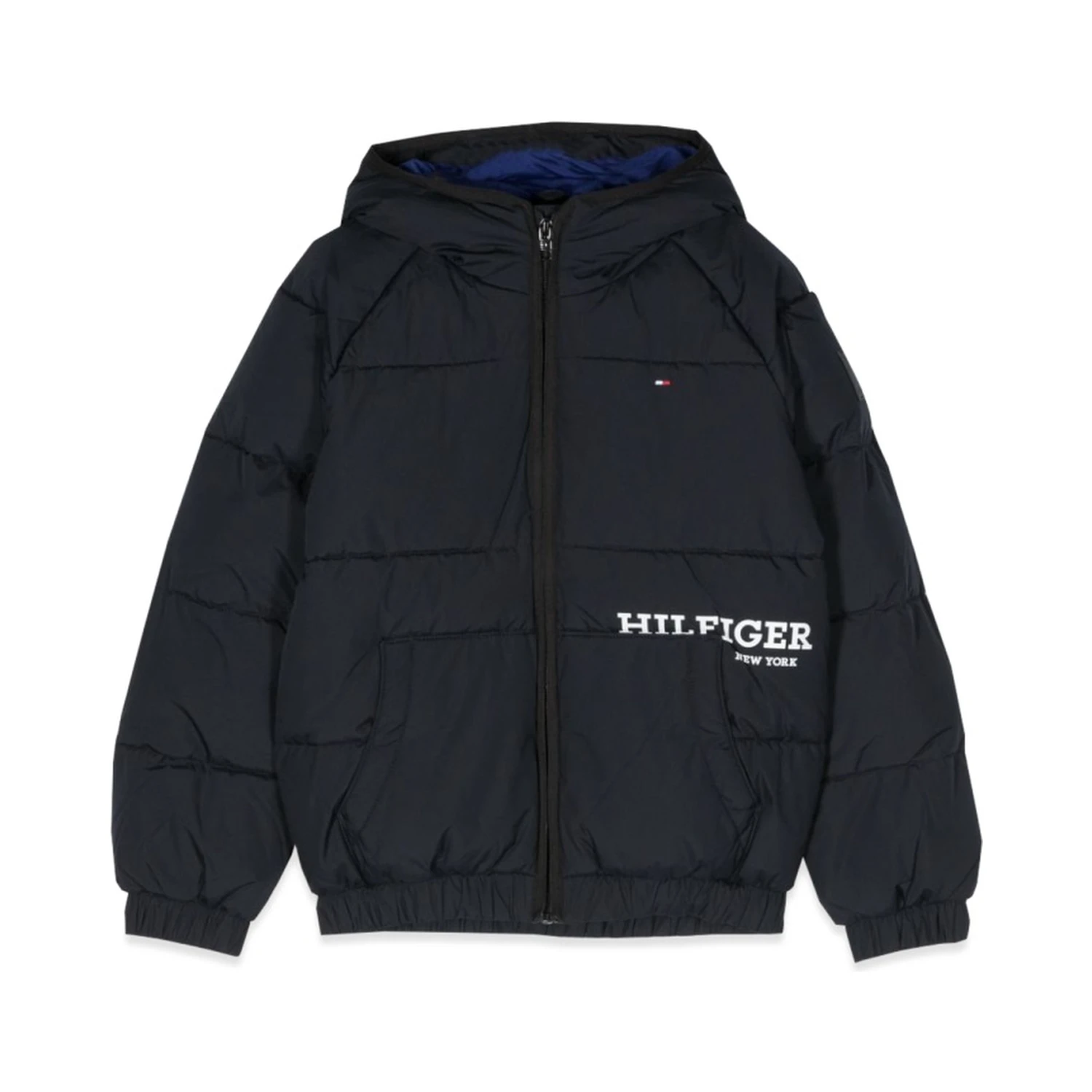 logo padded jacket