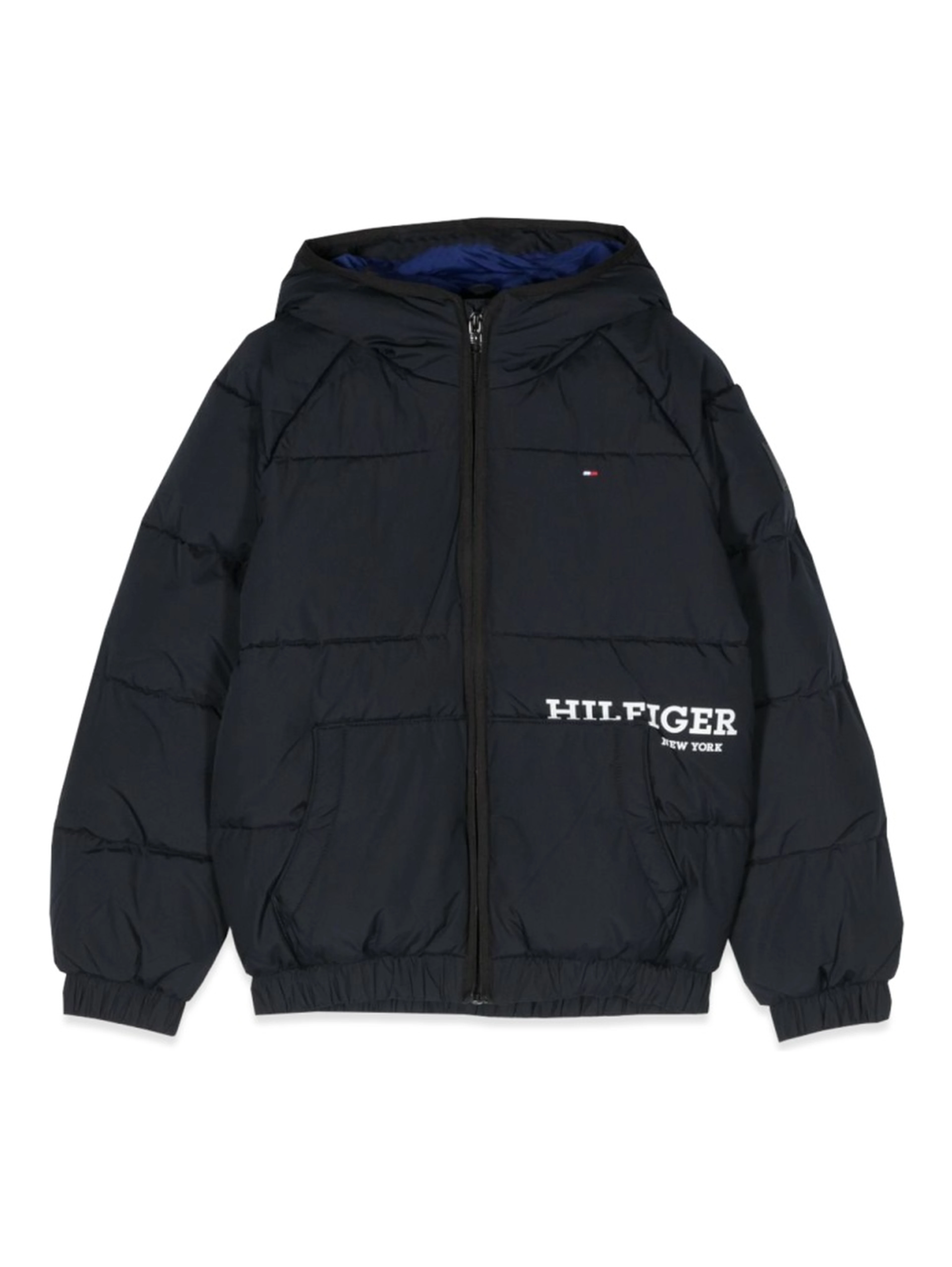 logo padded jacket