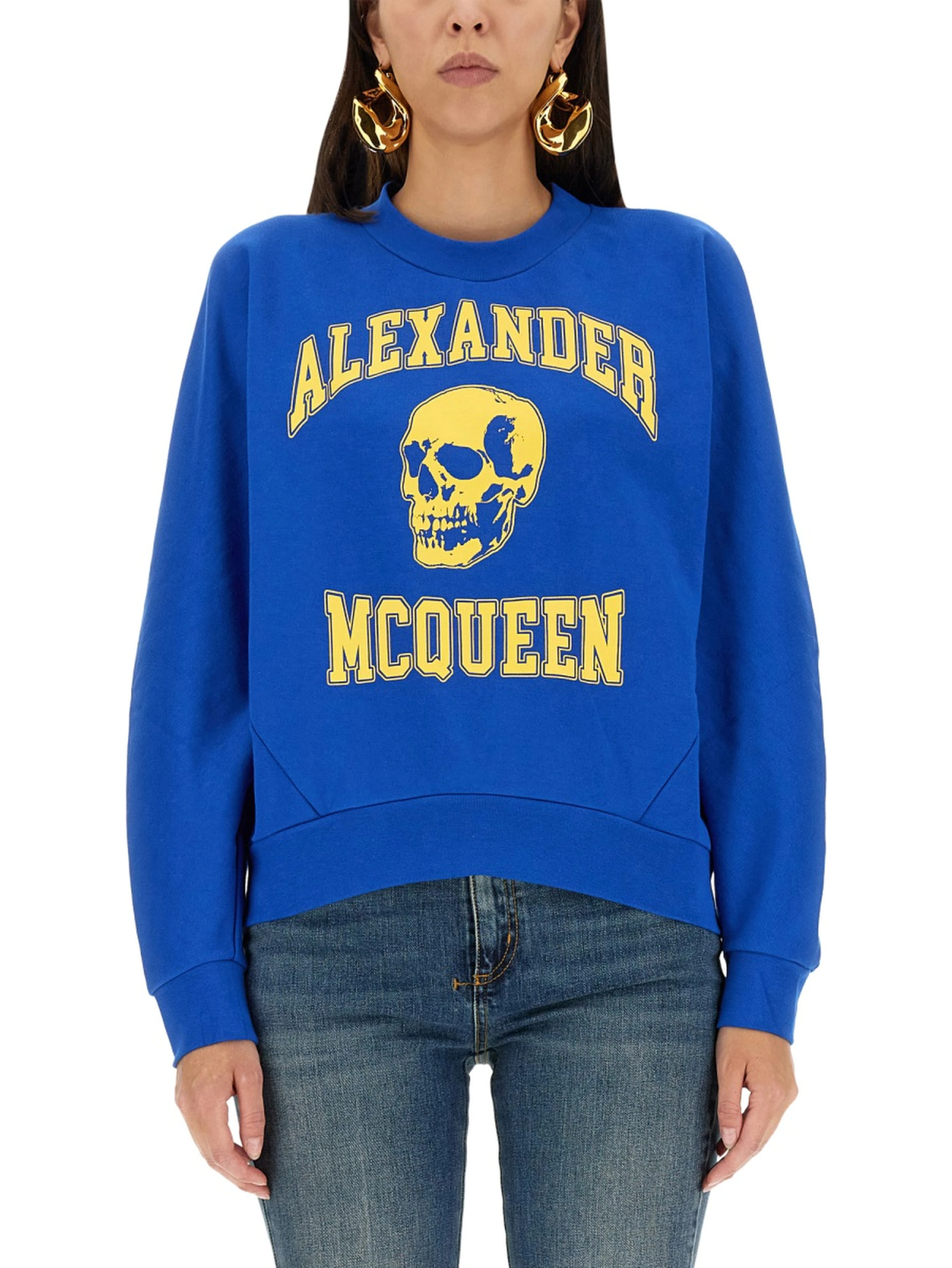 VARSIITY SKULL SWEATSHIRT
