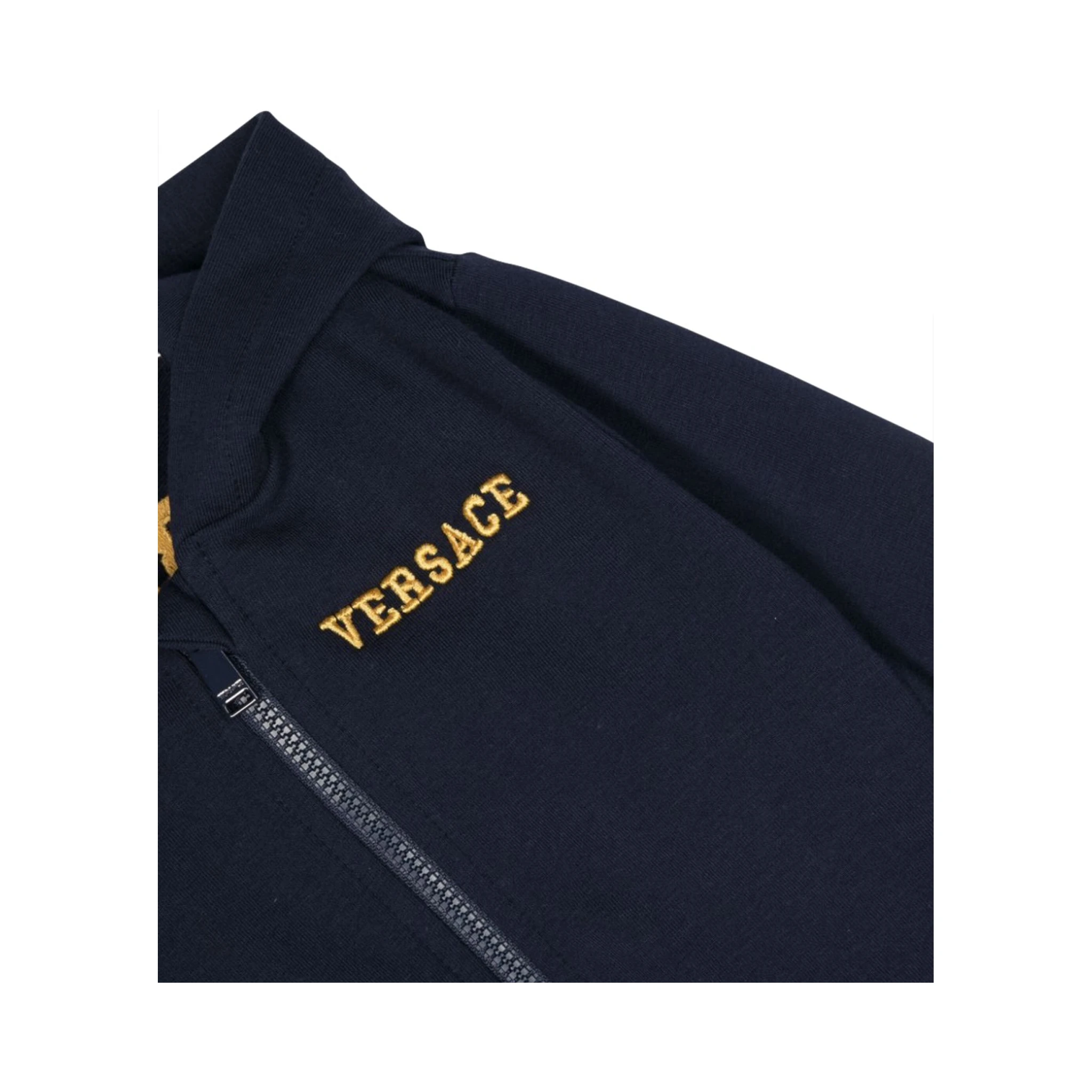 medusa zipper hoodie