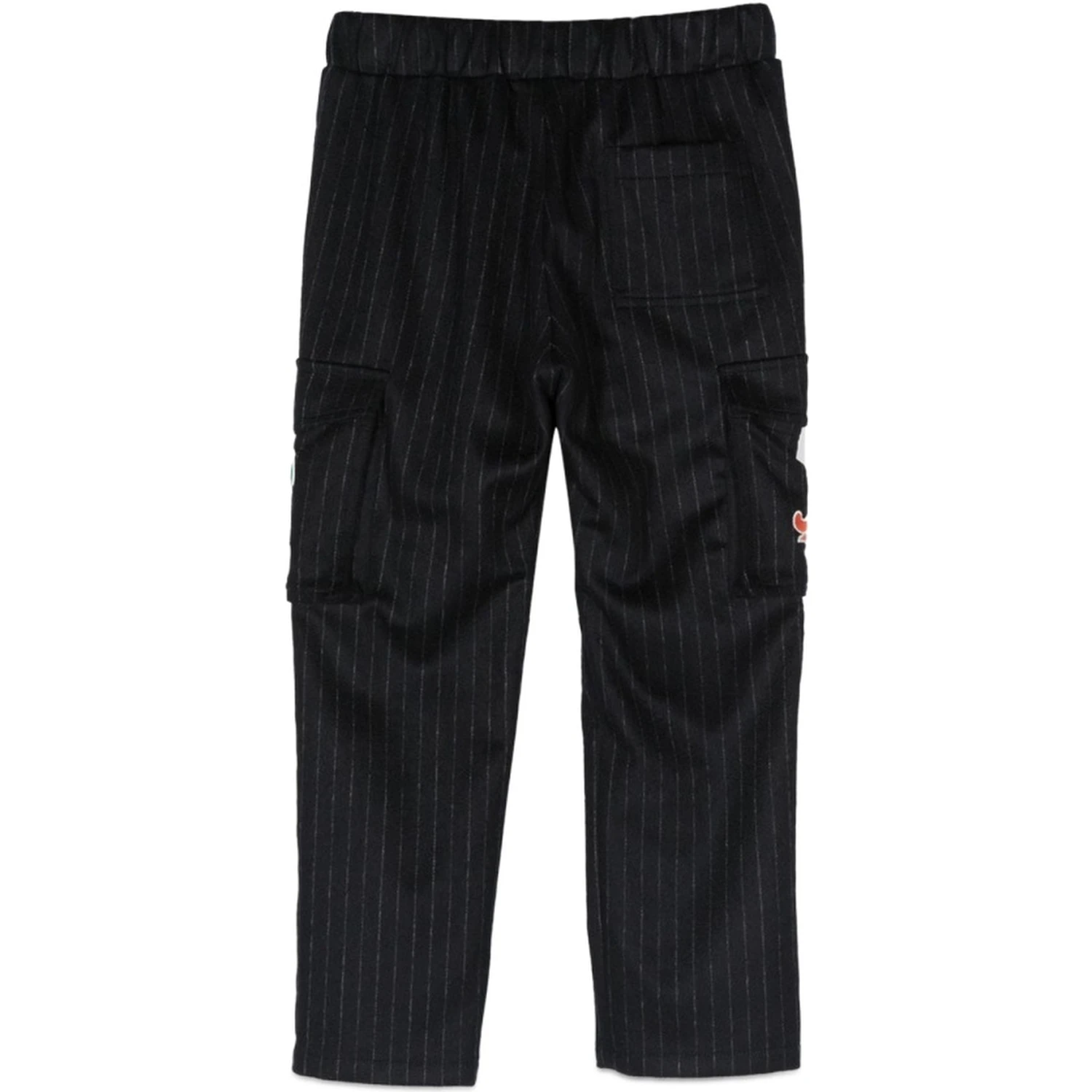 pants with pockets and patches