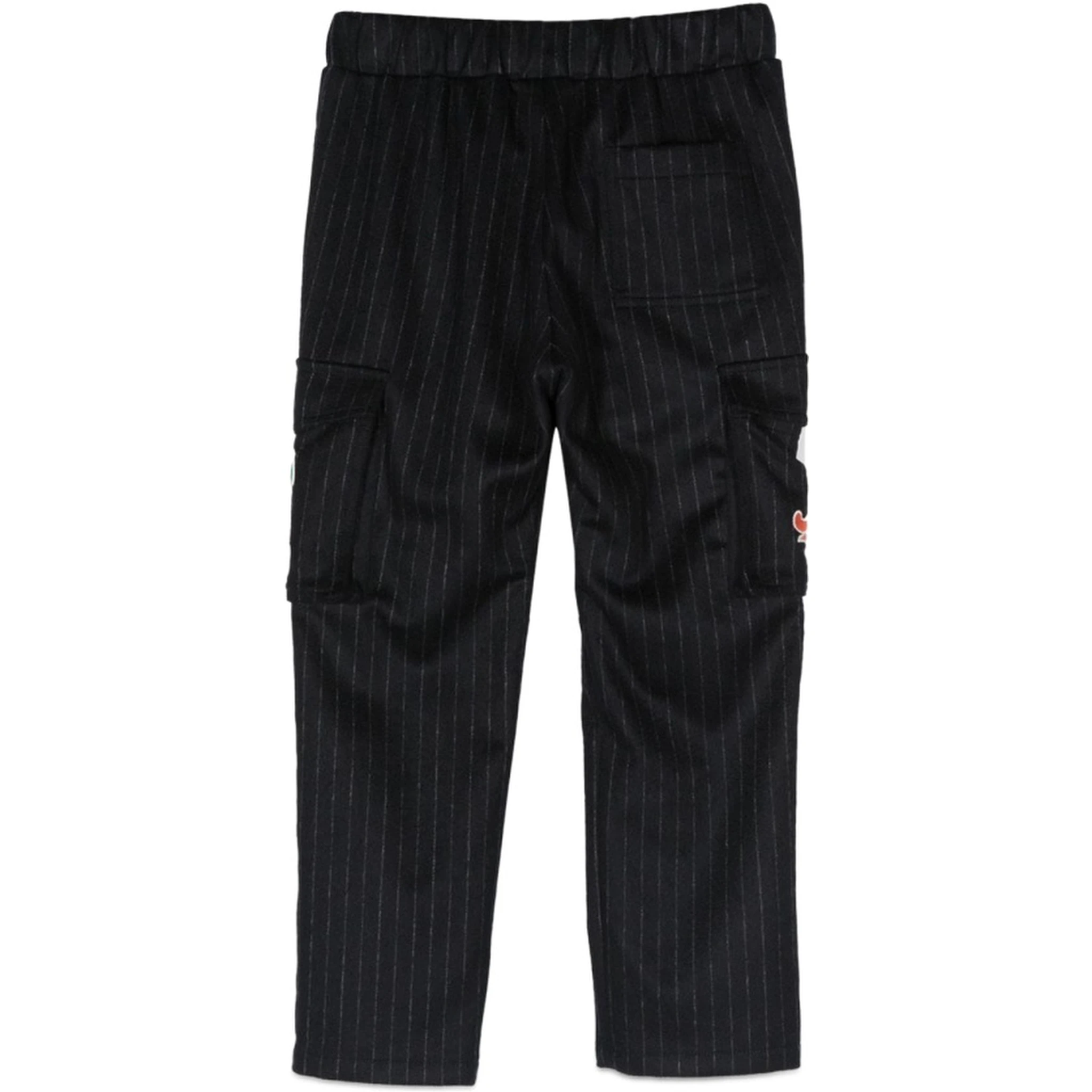 pants with pockets and patches