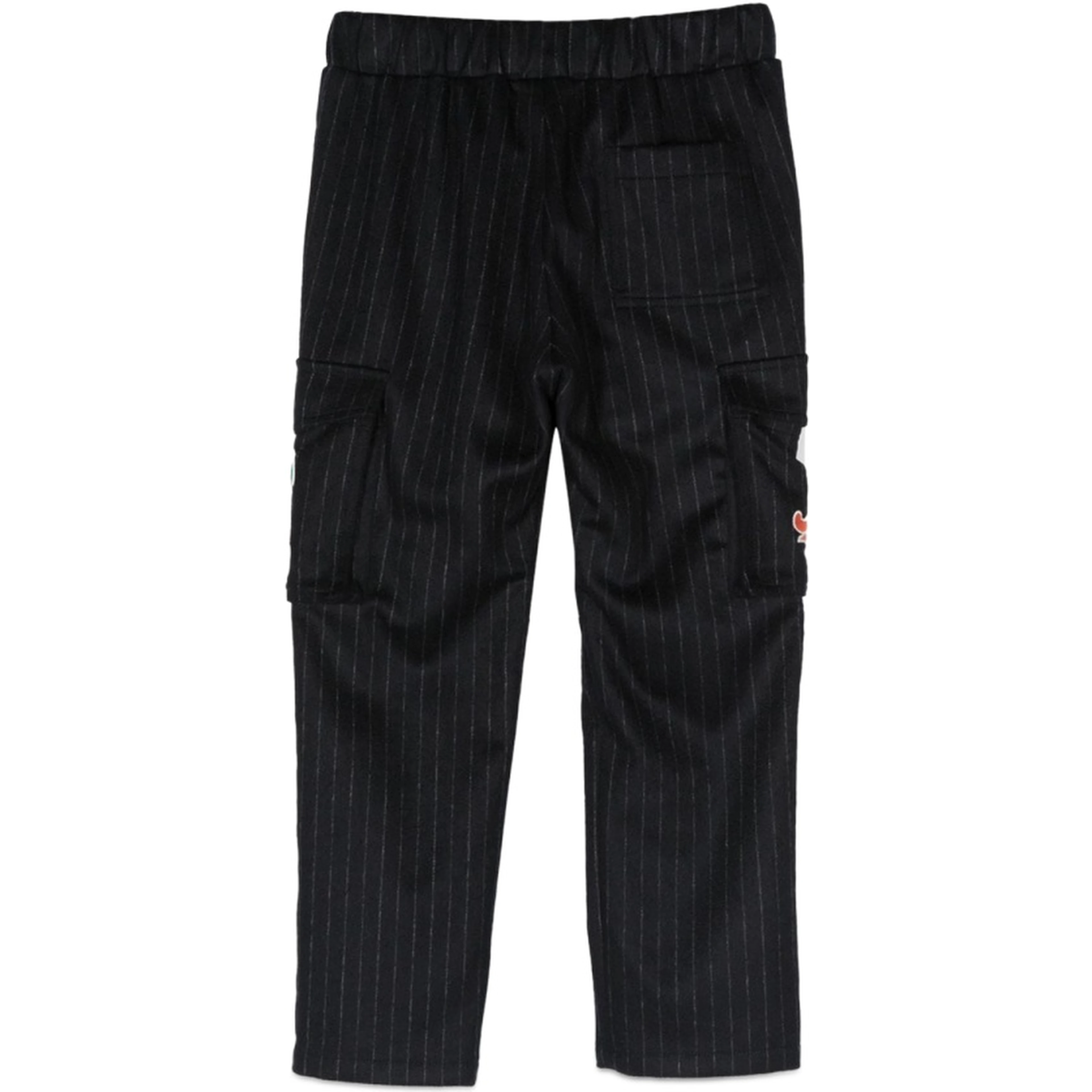 pants with pockets and patches