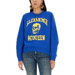 VARSIITY SKULL SWEATSHIRT