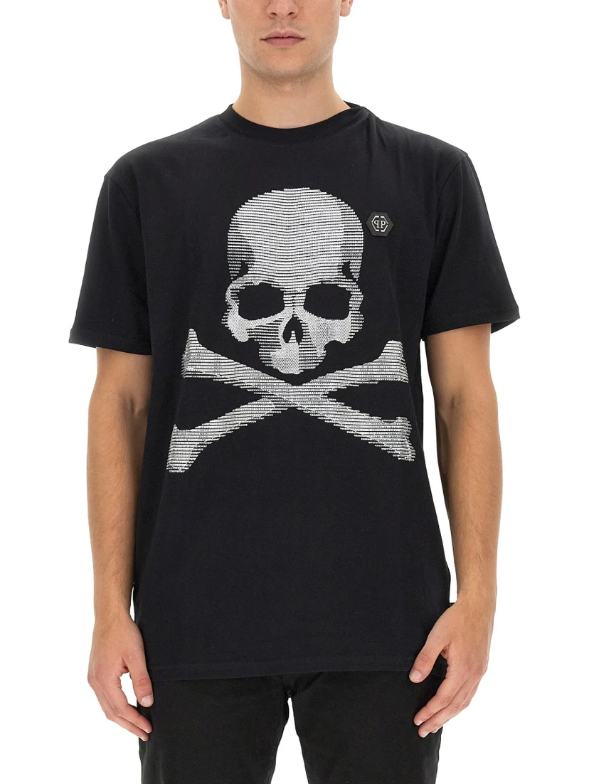 T-SHIRT WITH RHINESTONES