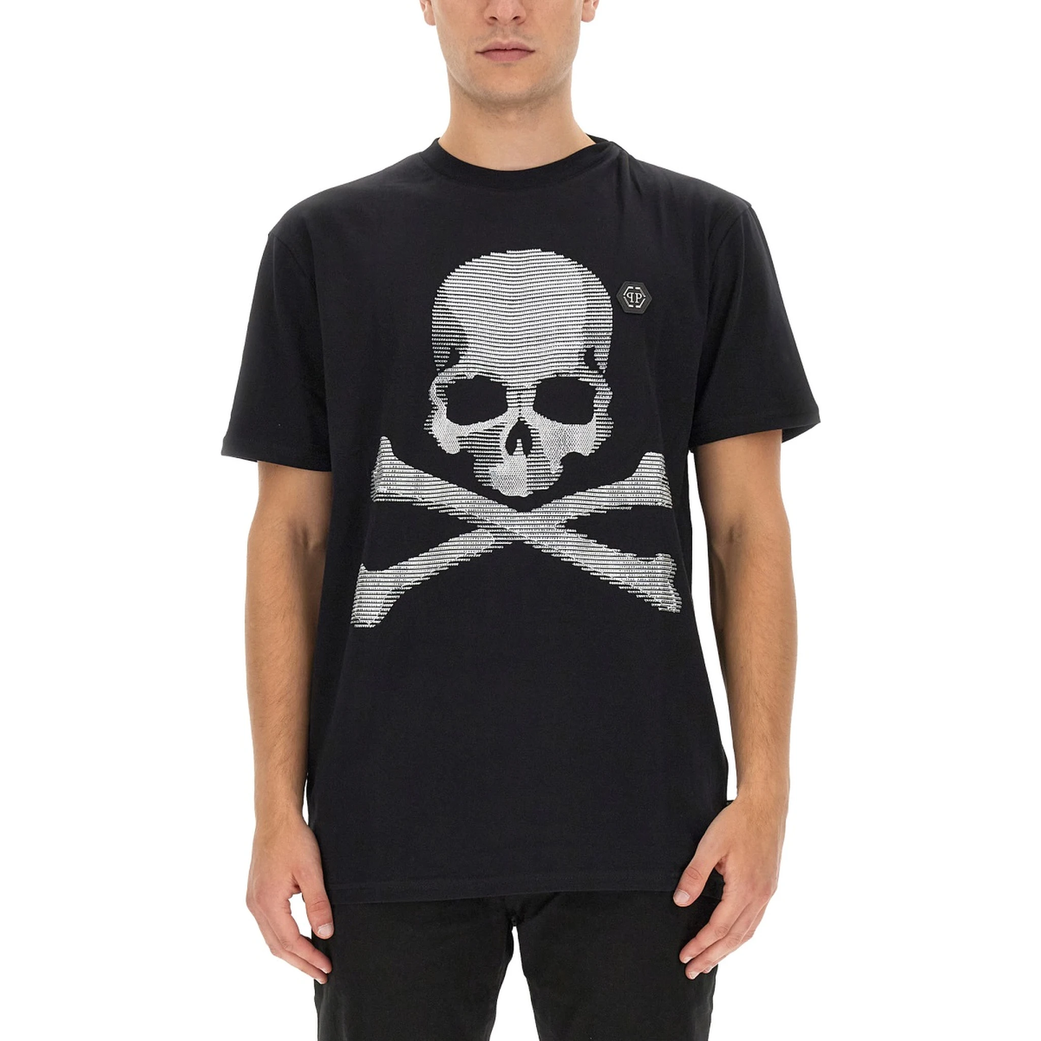 T-SHIRT WITH RHINESTONES