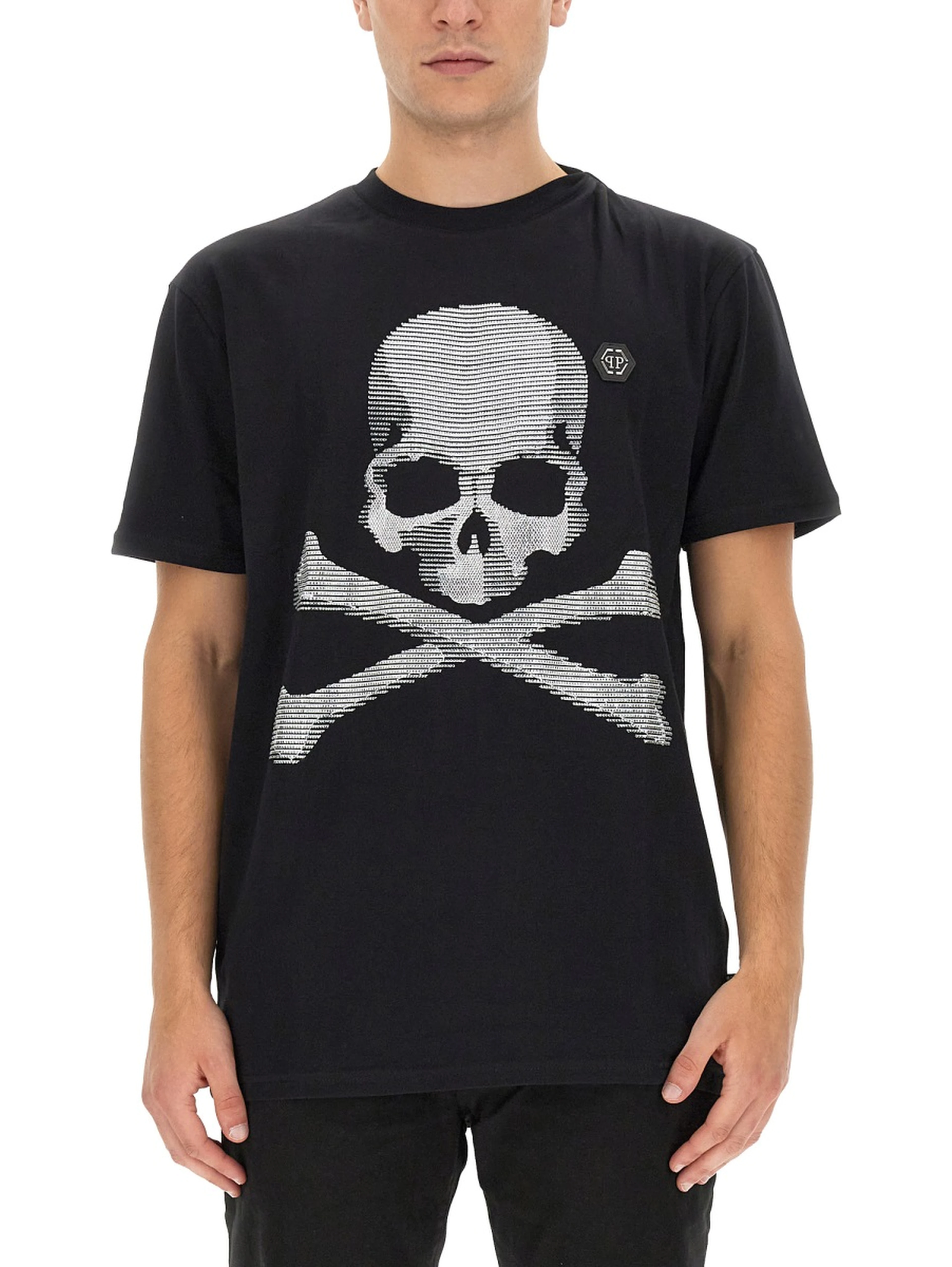 T-SHIRT WITH RHINESTONES