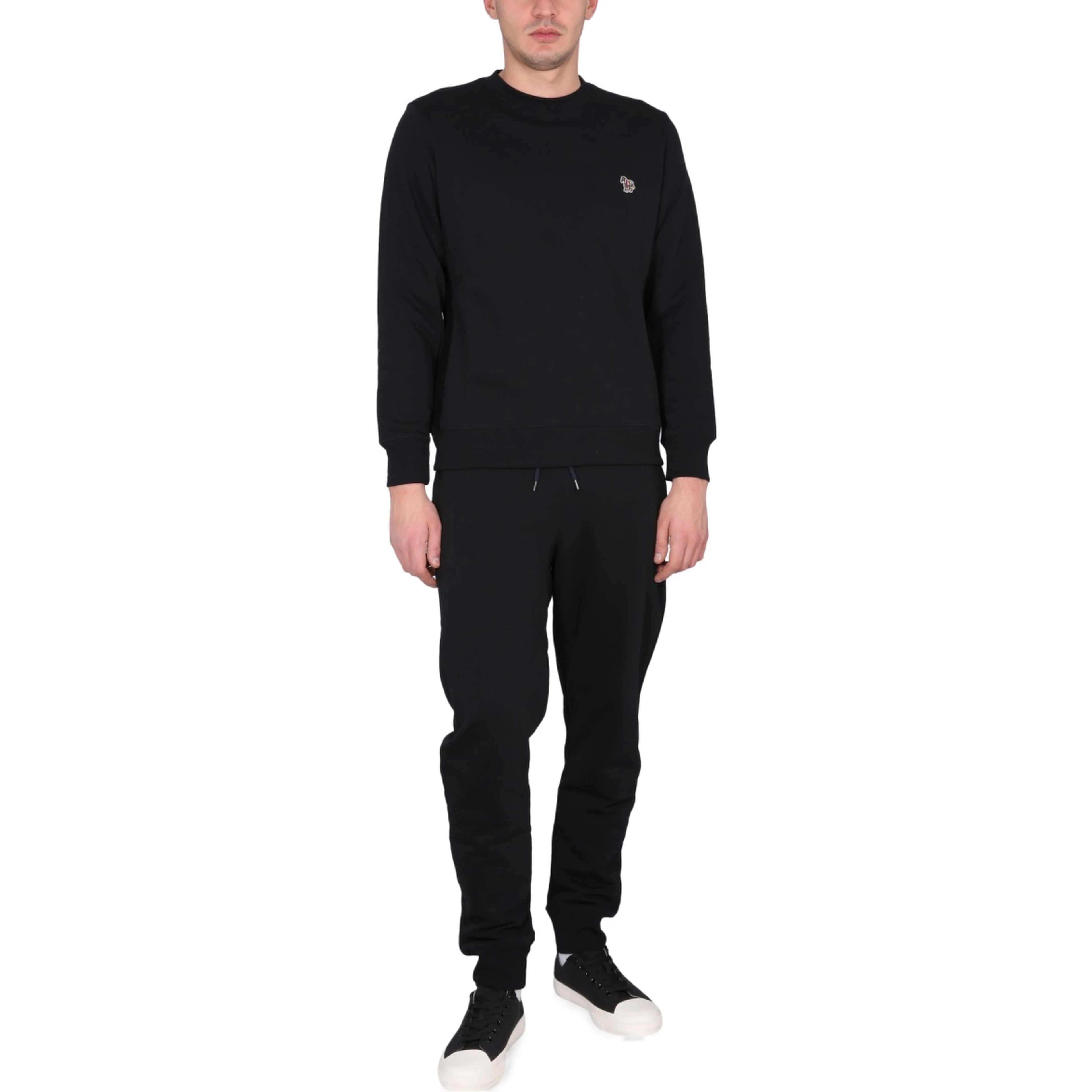 SWEATSHIRT WITH ZEBRA EMBROIDERY