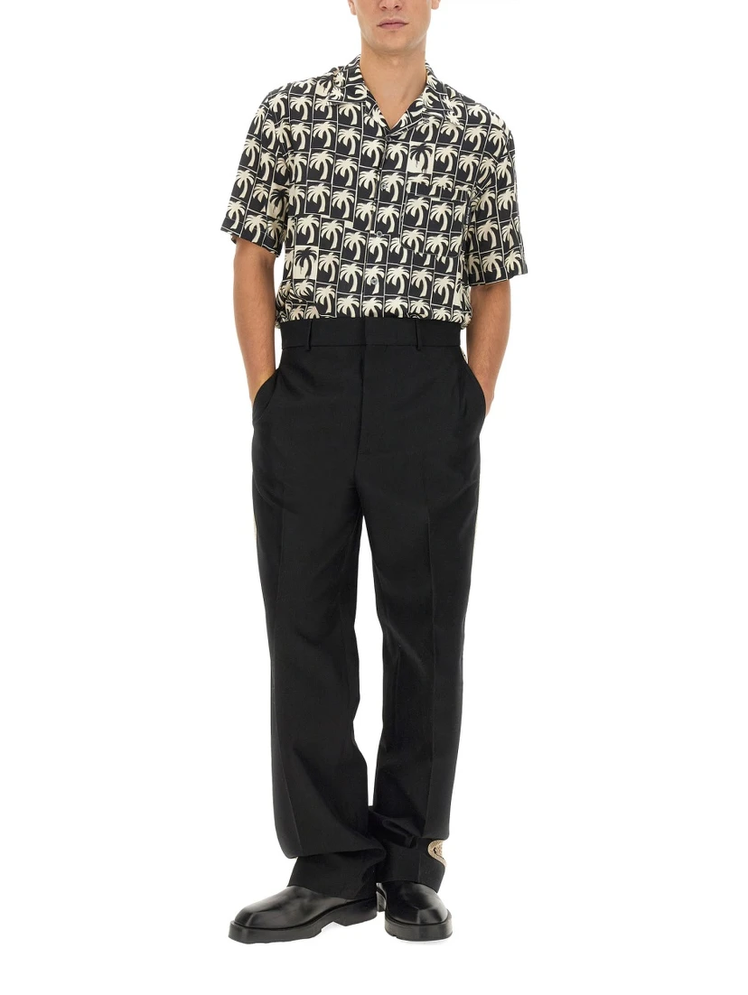 PANTS WITH LOGO BAND