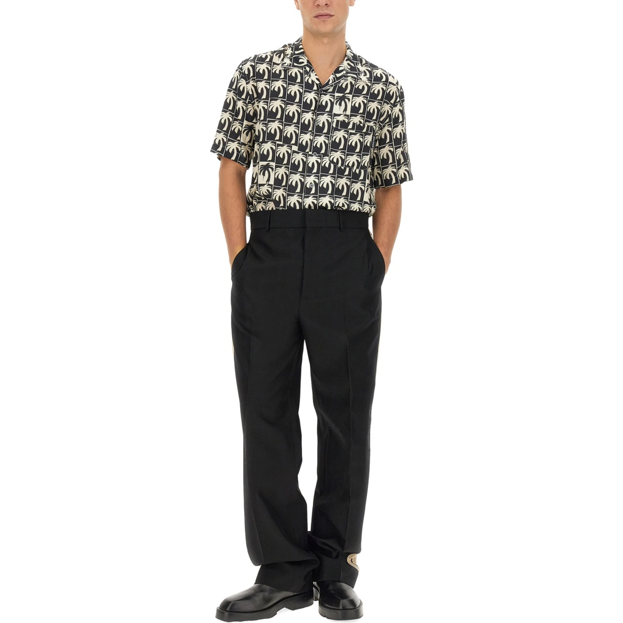 PANTS WITH LOGO BAND