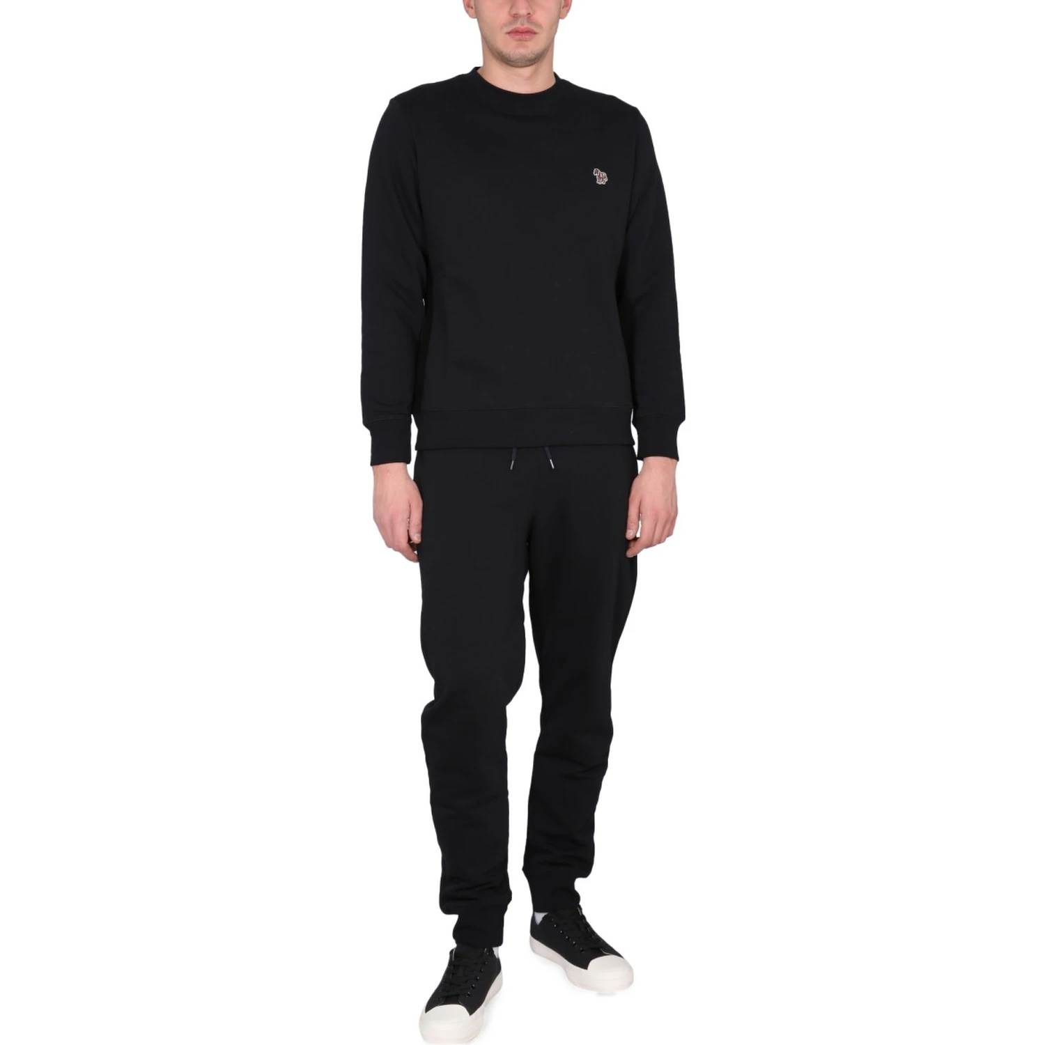 SWEATSHIRT WITH ZEBRA EMBROIDERY