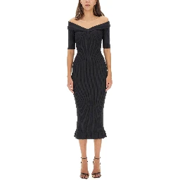 OFF-THE-SHOULDER DRESS