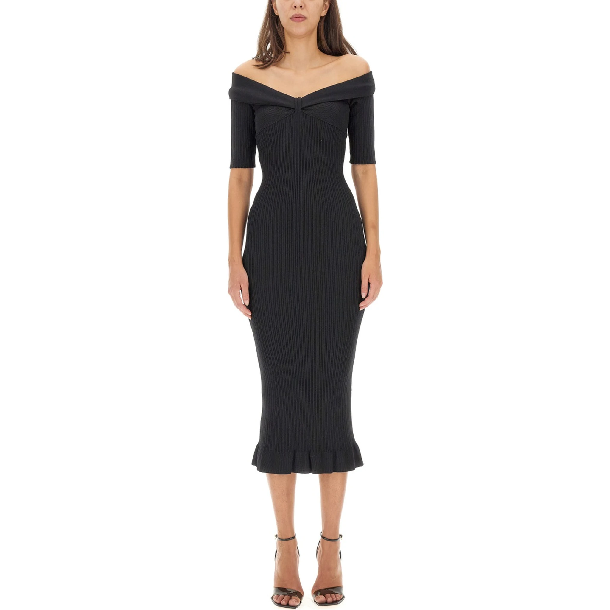 OFF-THE-SHOULDER DRESS